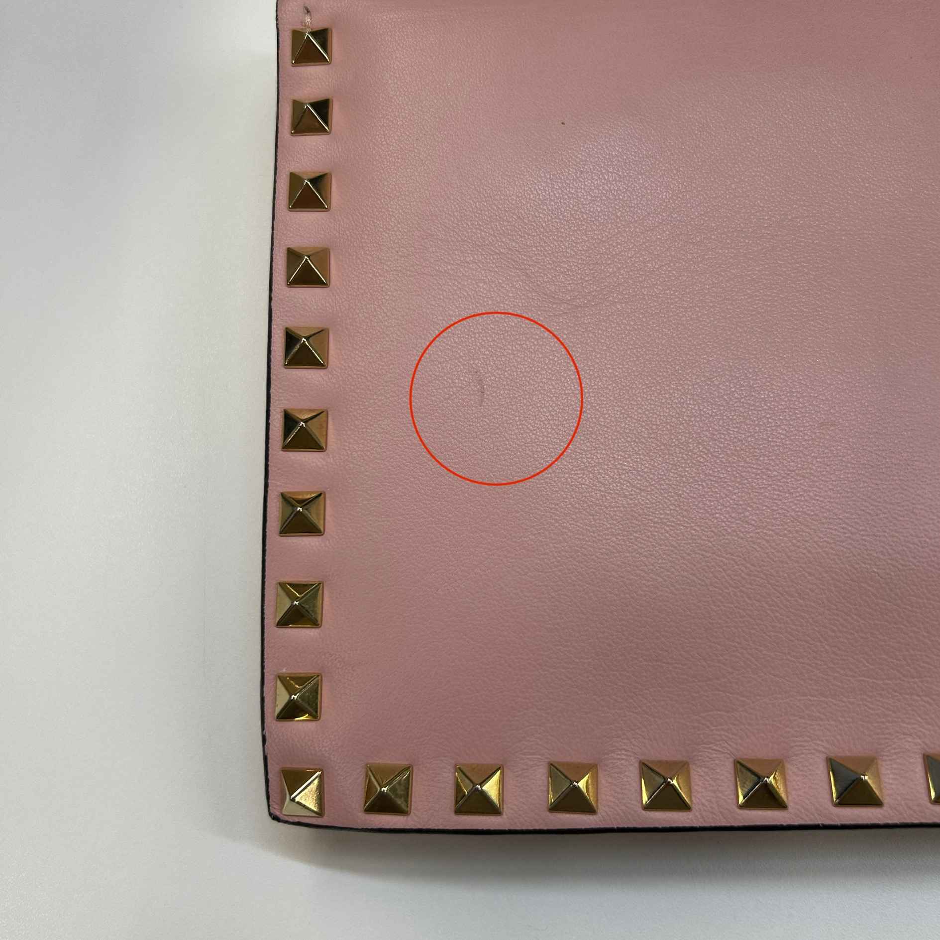 Women's Rockstud Wristlet Clutch Pink