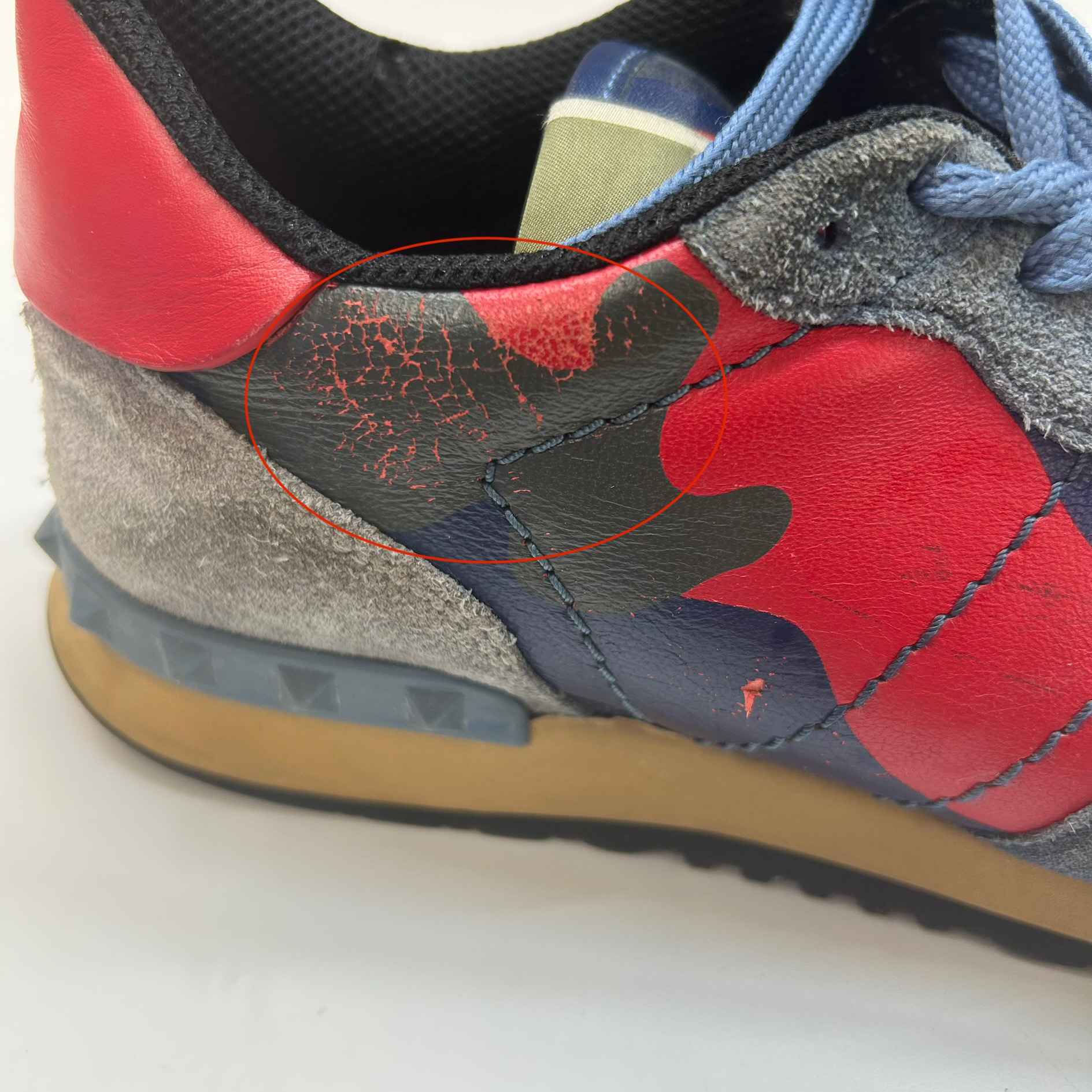 Men's Rockrunner Low Trainers Navy Size EU 41 / UK 7