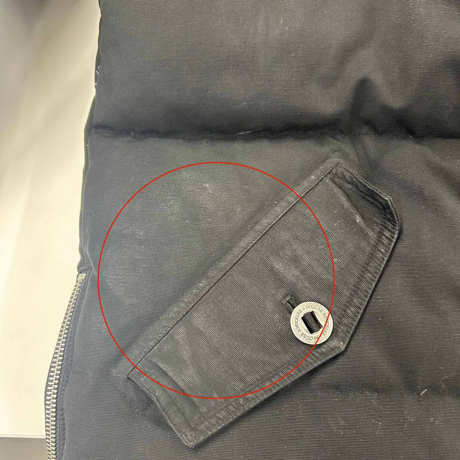 Men's Everest 3Q Quilted Shell Down Jacket Black Size L