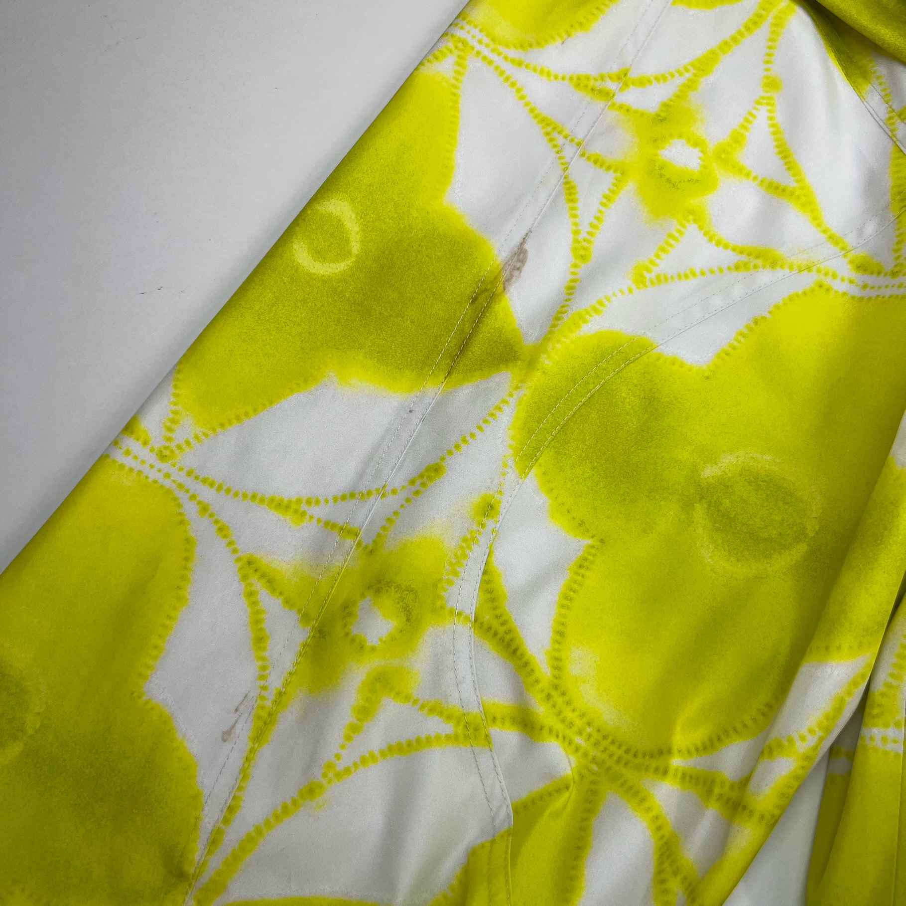 Men's Monogram Shibori Windbreaker Yellow Size IT 56 / XXXL