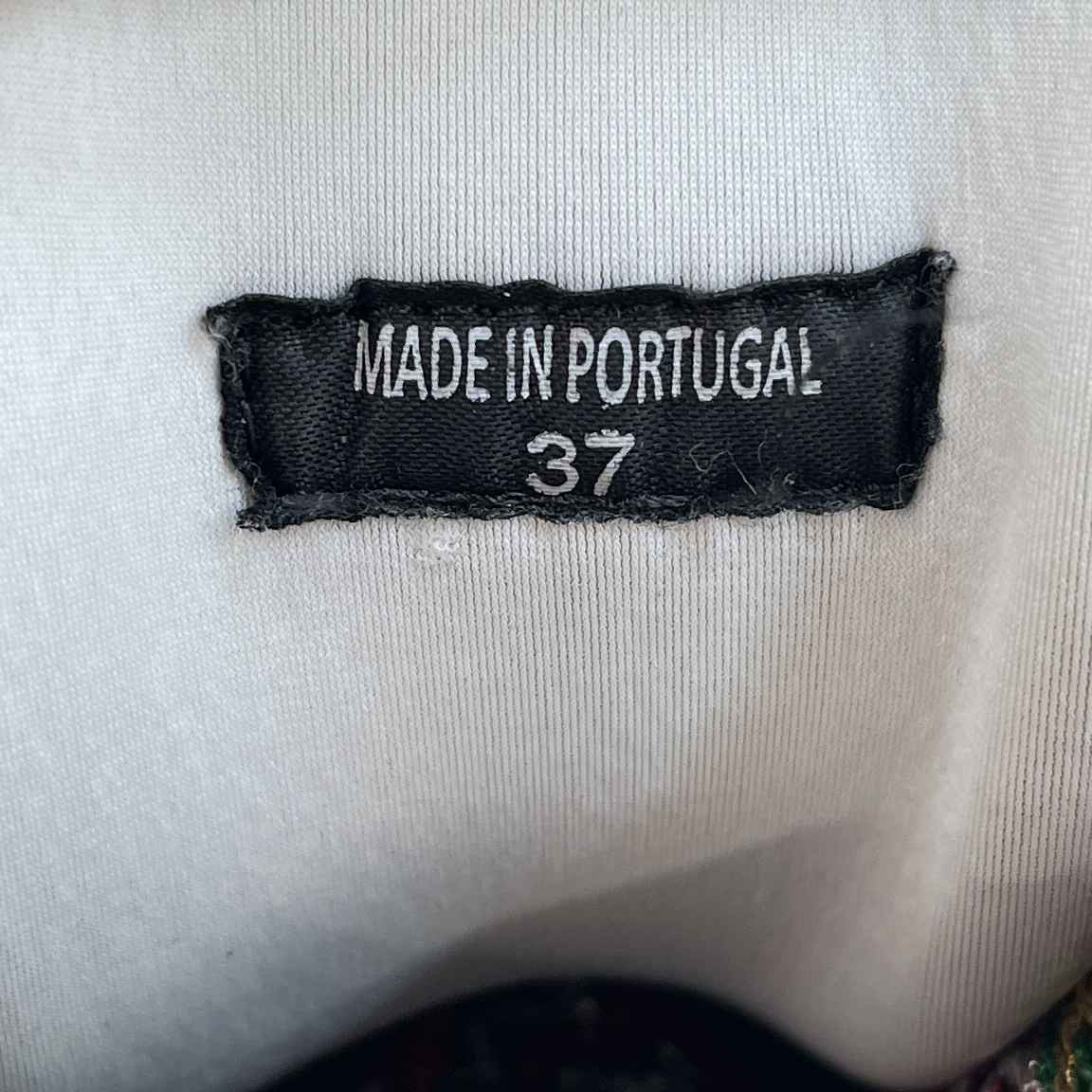 Women's Curb Glitter Low Trainers White Size EU 37 / UK 4