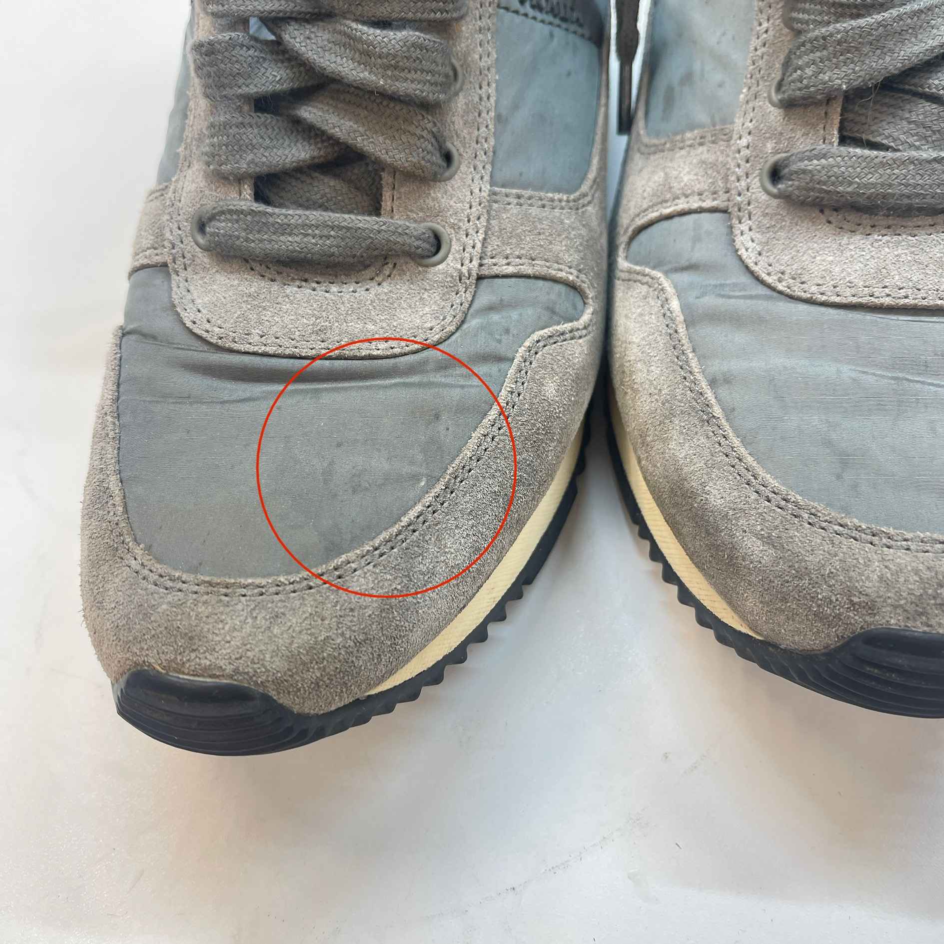 Men's Linear Rosa Low Trainers Grey Size EU 39.5 / UK 5.5