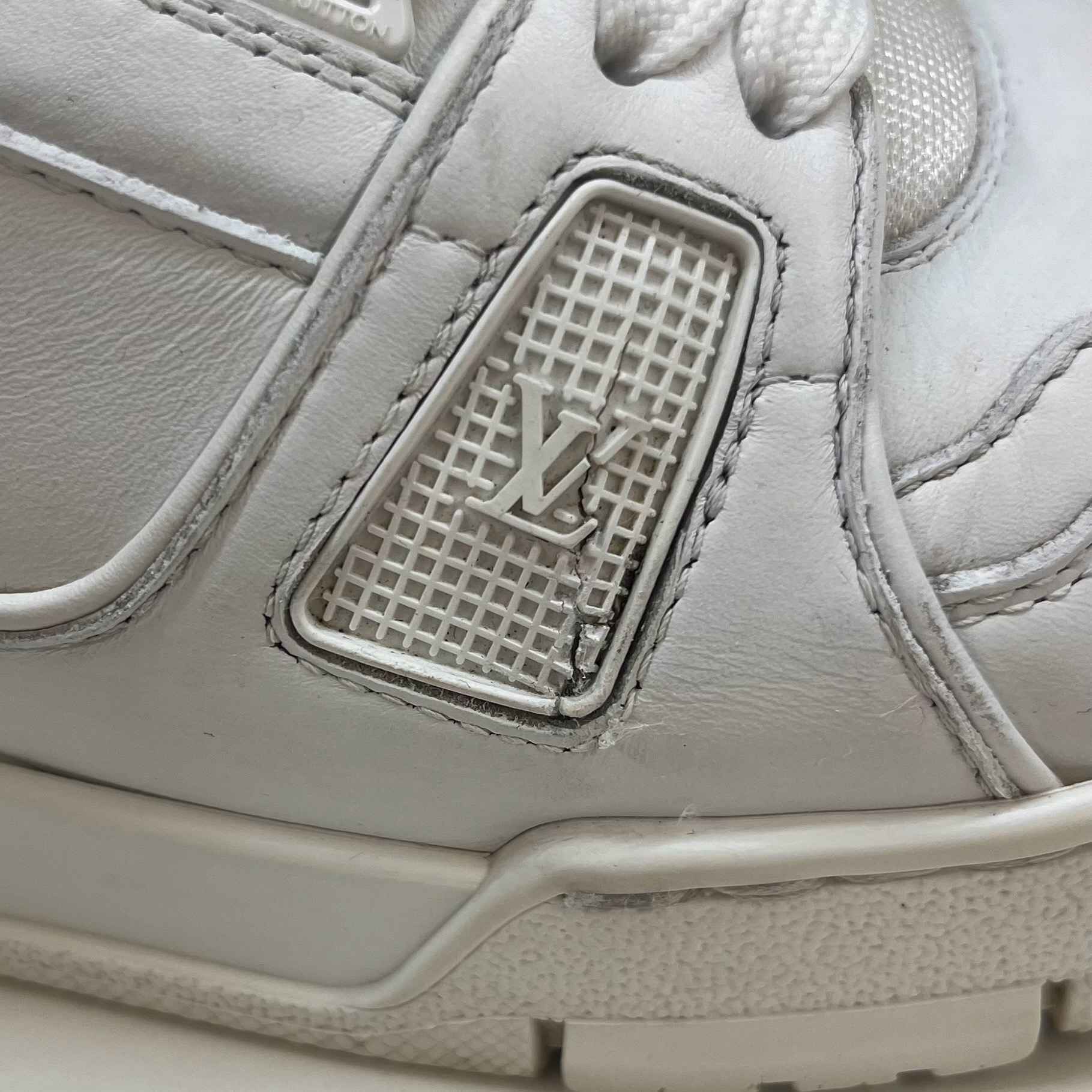 Men's Lv Low Trainers White Size EU 40.5 / UK 6.5