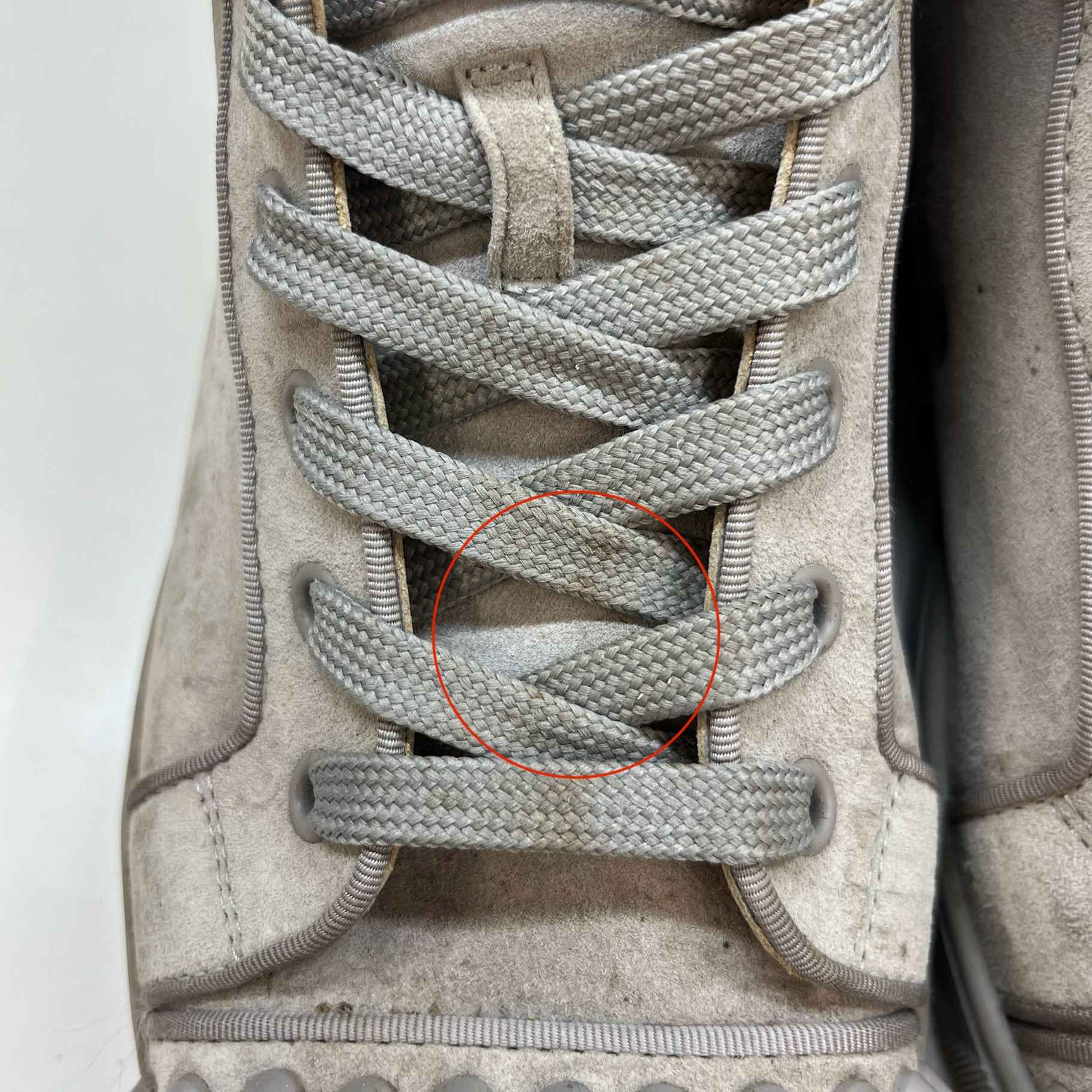 Men's Louis Spike High Trainers Grey Size EU 42 / UK 8