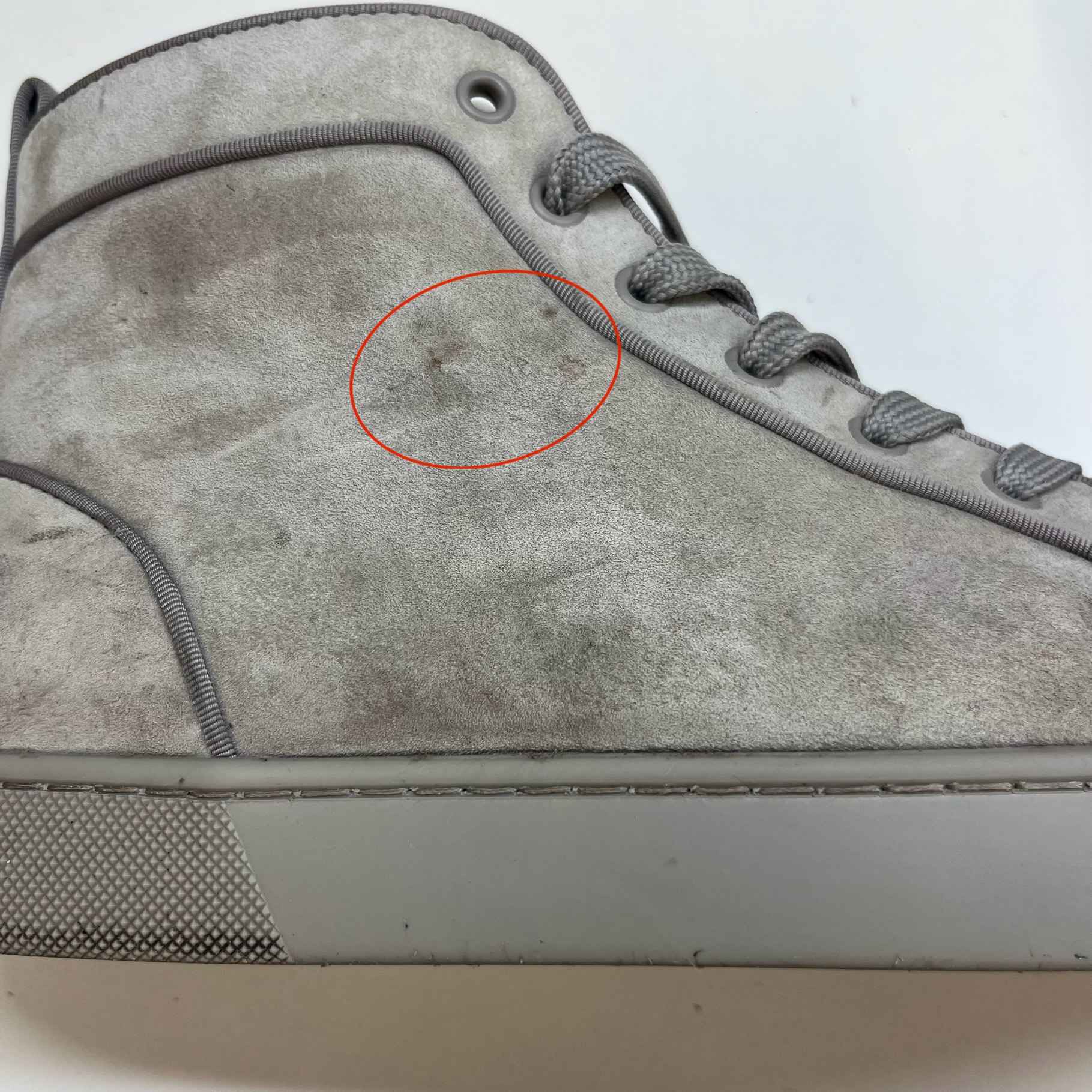 Men's Louis Spike High Trainers Grey Size EU 42 / UK 8