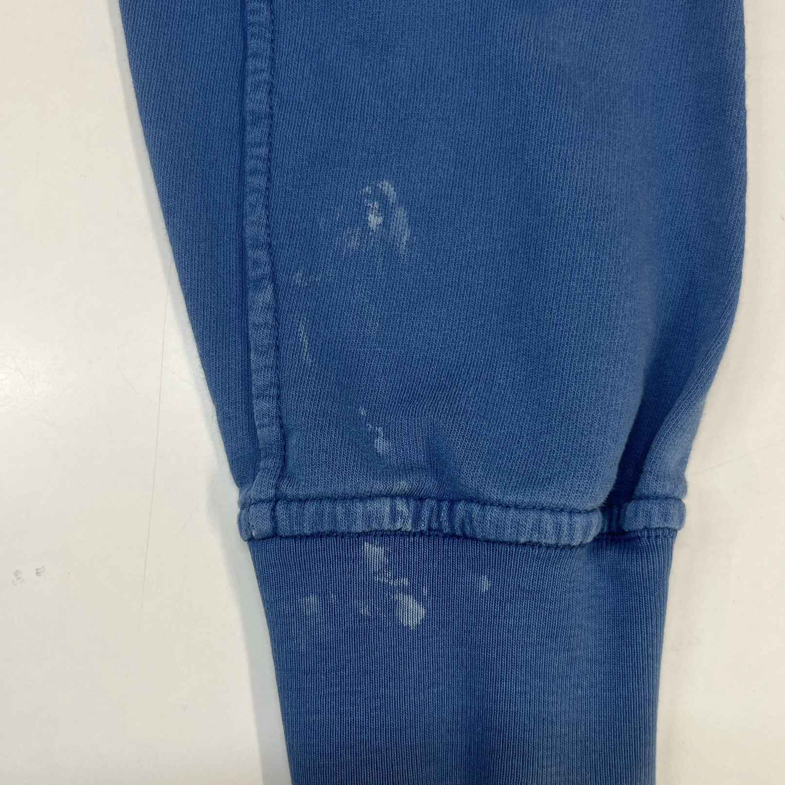 Men's Embroidered Logo Sweatshirt Blue Size S