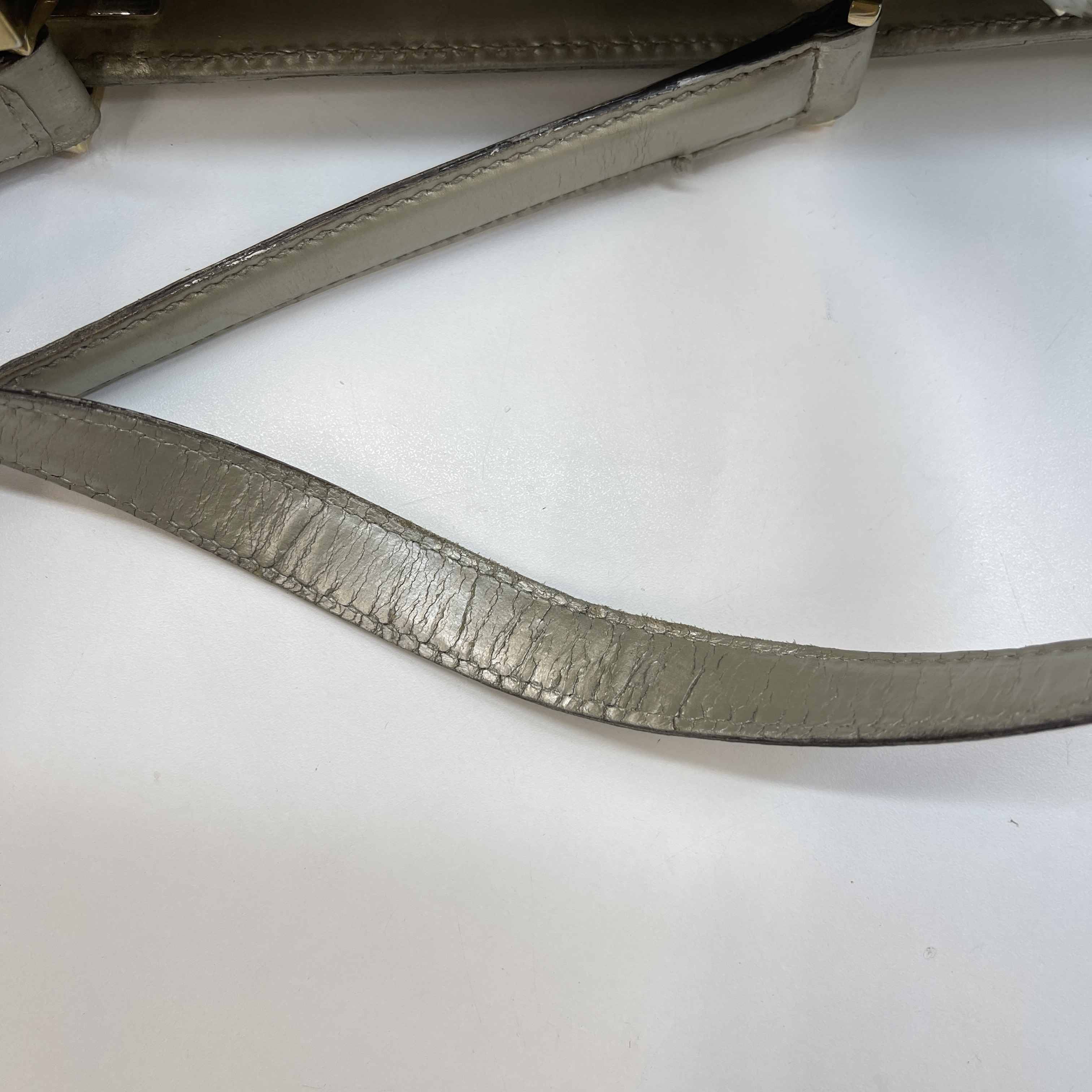 Women's Gg Plaque Logo Handbag Gold