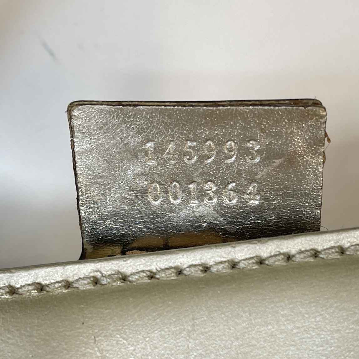 Women's Gg Plaque Logo Handbag Gold