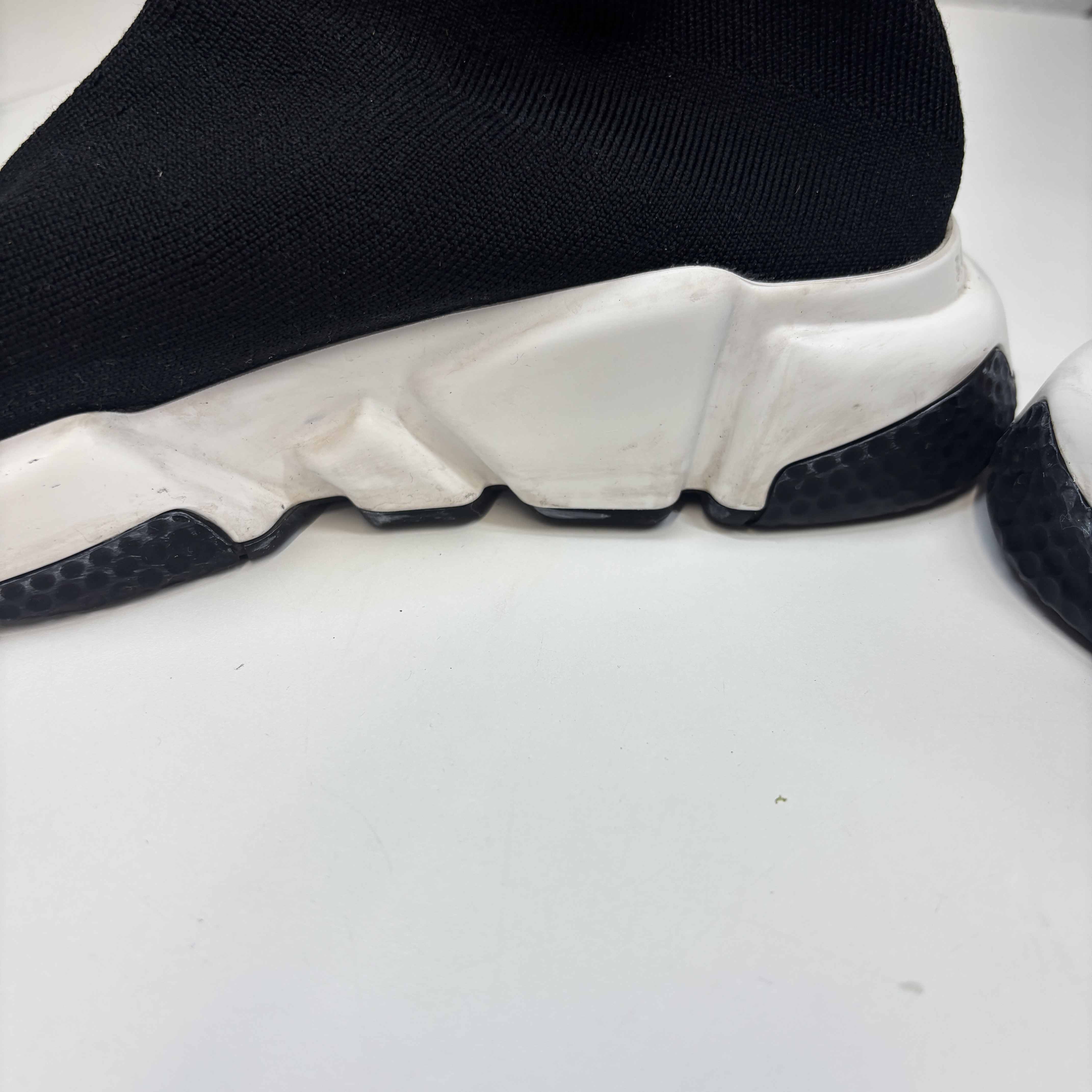 Women's Speed Sock High Trainers Black Size EU 37 / UK 4