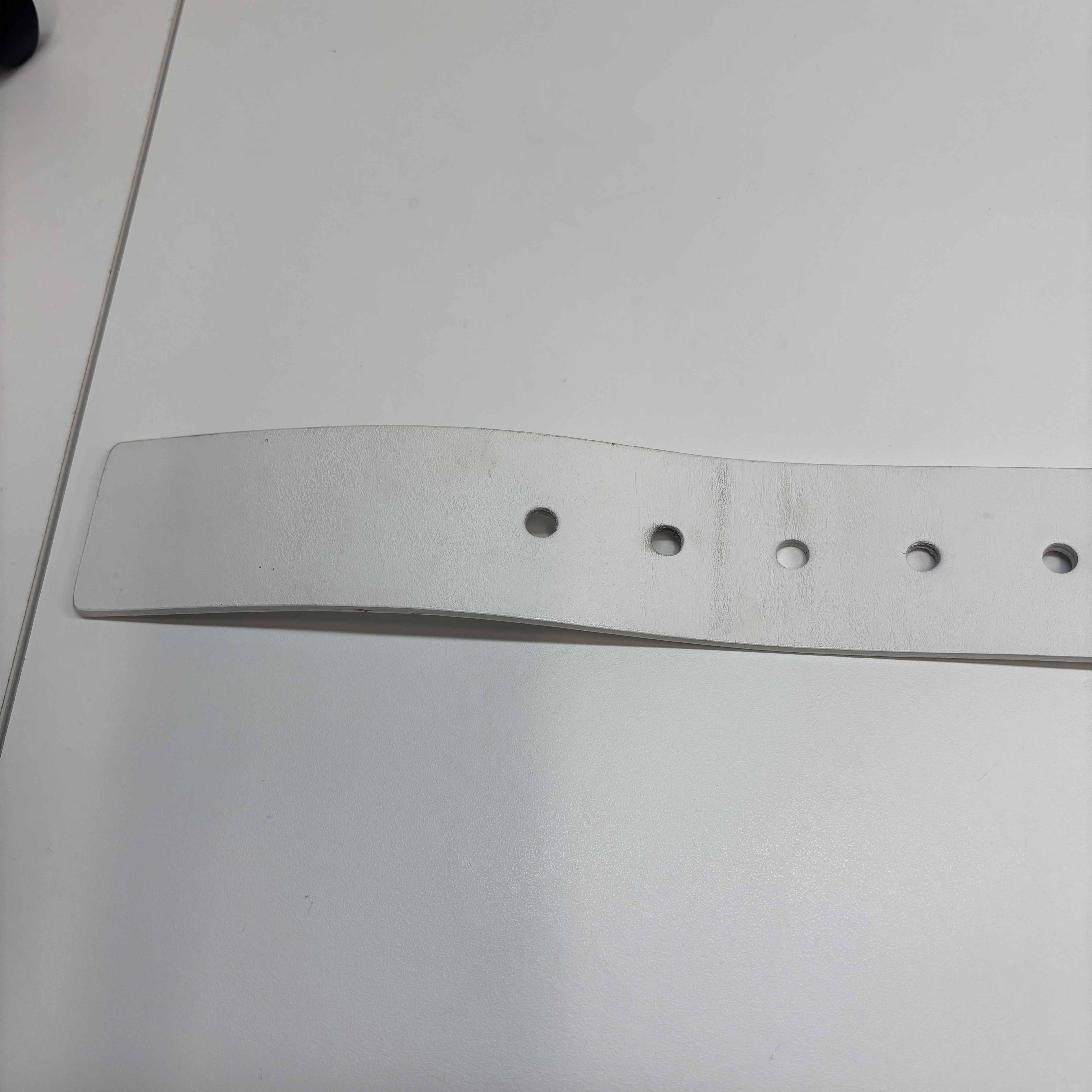 Women's Vintage Chain Detail Belt White Size 85CM / UK 10