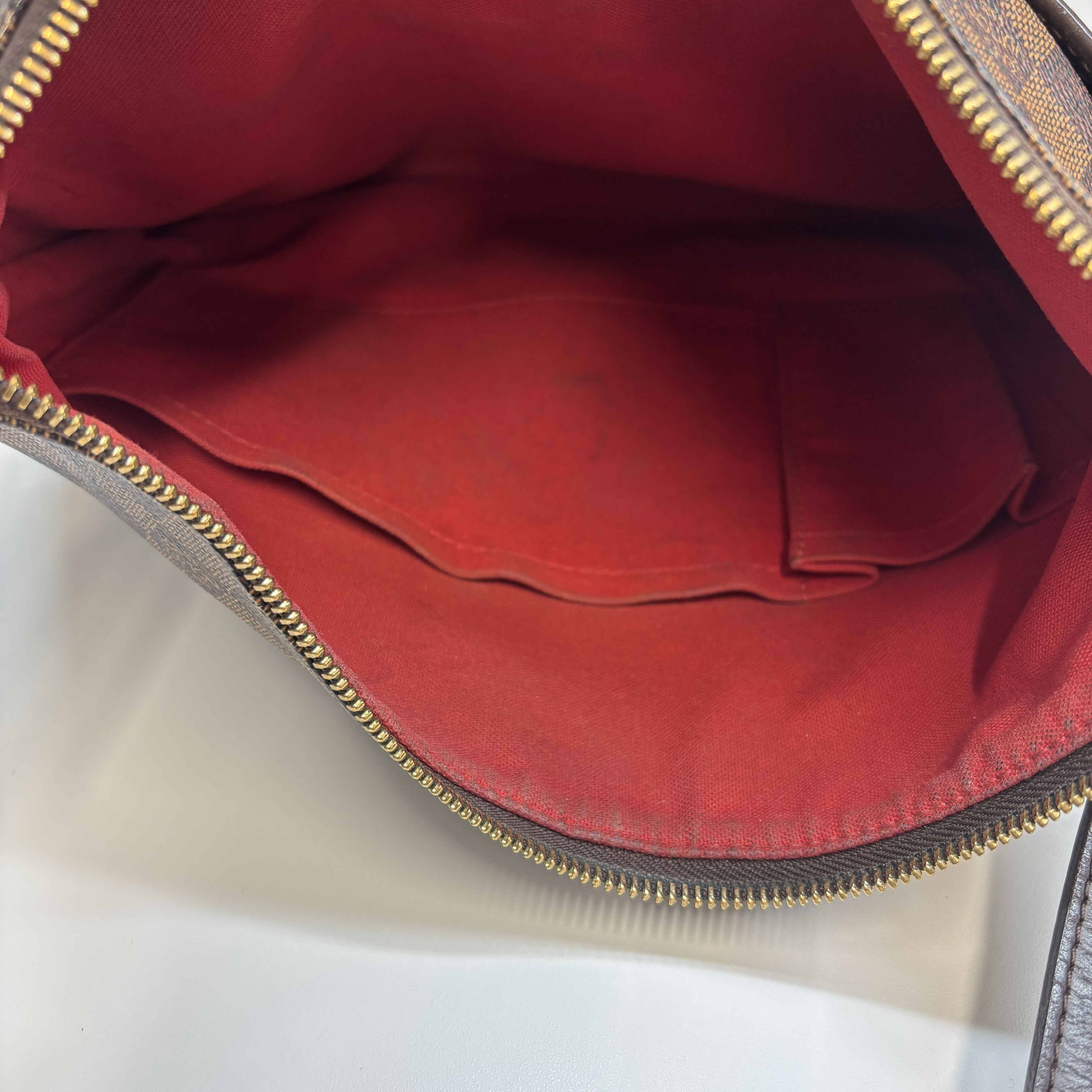 Women's Bloomsbury Damier Ebene Pm Bag Brown