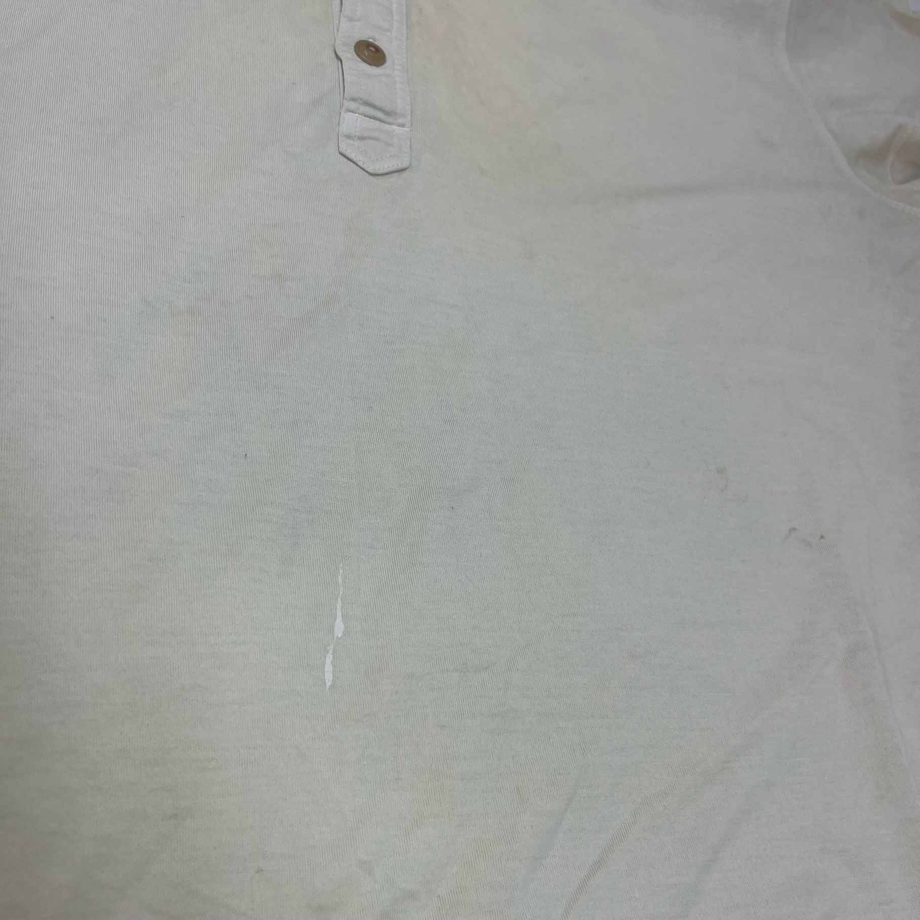 Men's Plain Polo Shirt Yellow Size XL