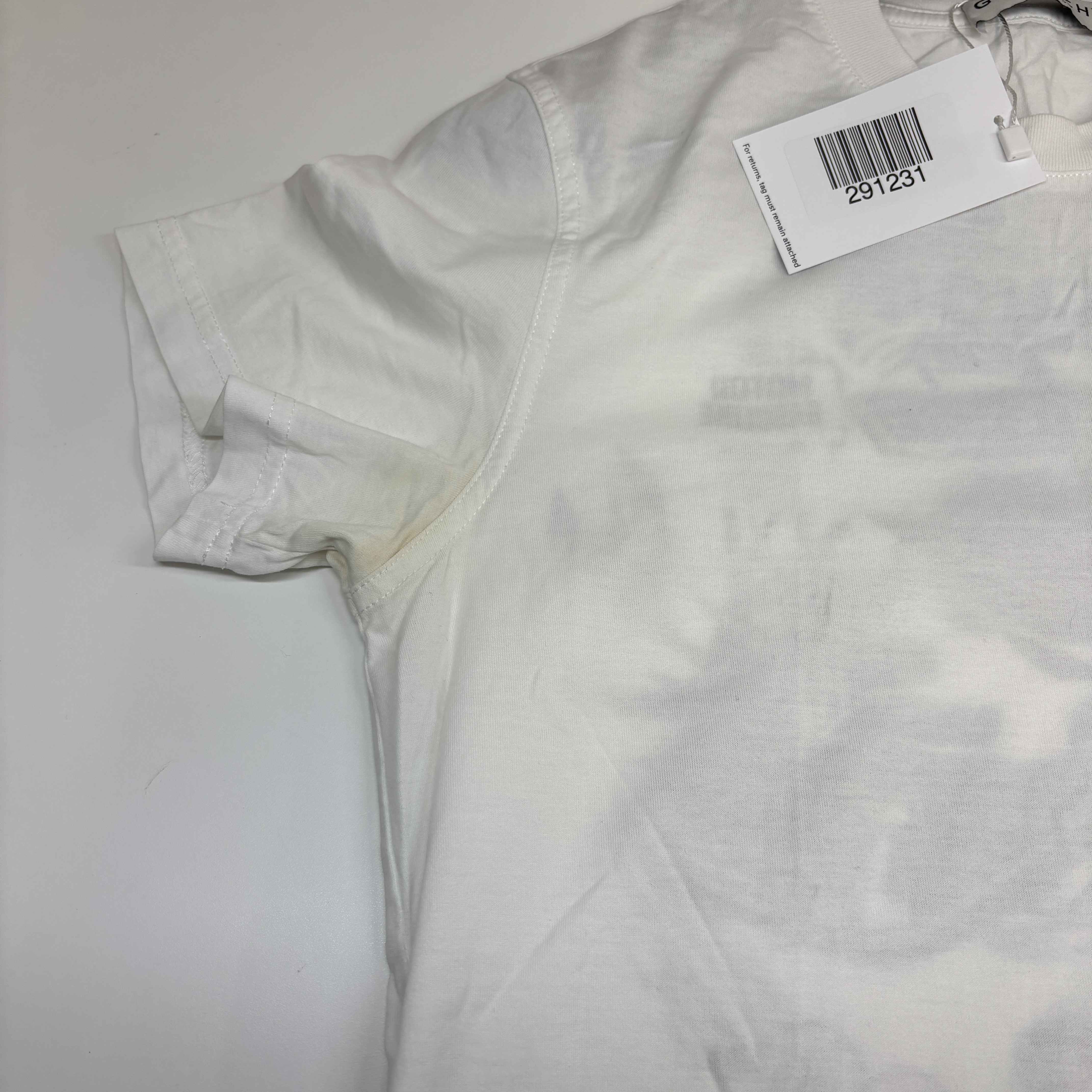 Men's Logo Print T-Shirt White Size XS