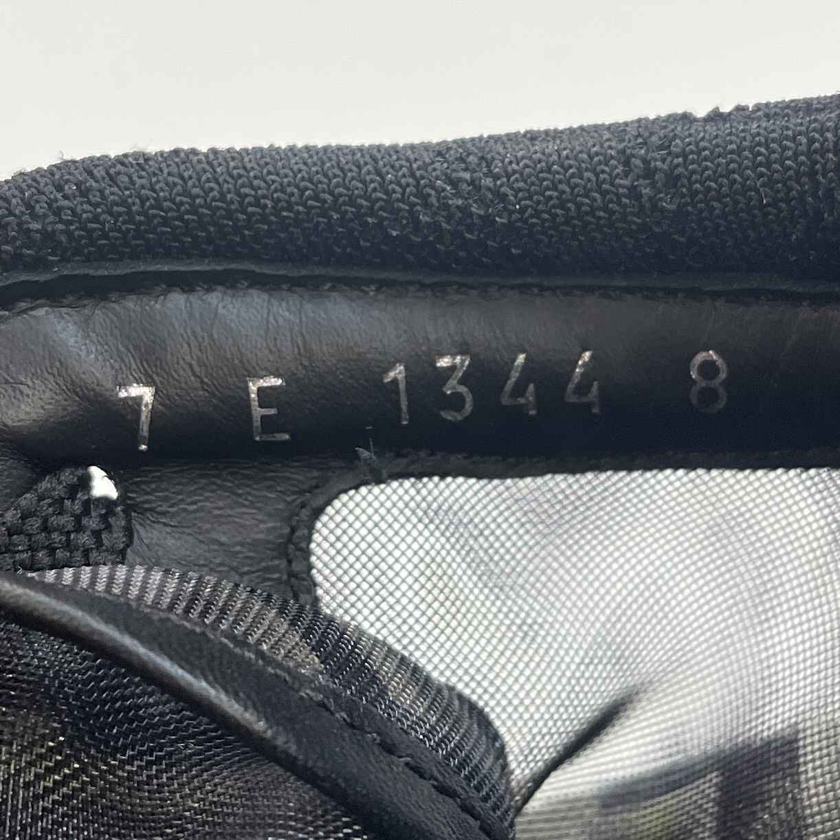 Men's Ff Monogram Mesh High Trainers Black Size EU 42 / UK 8