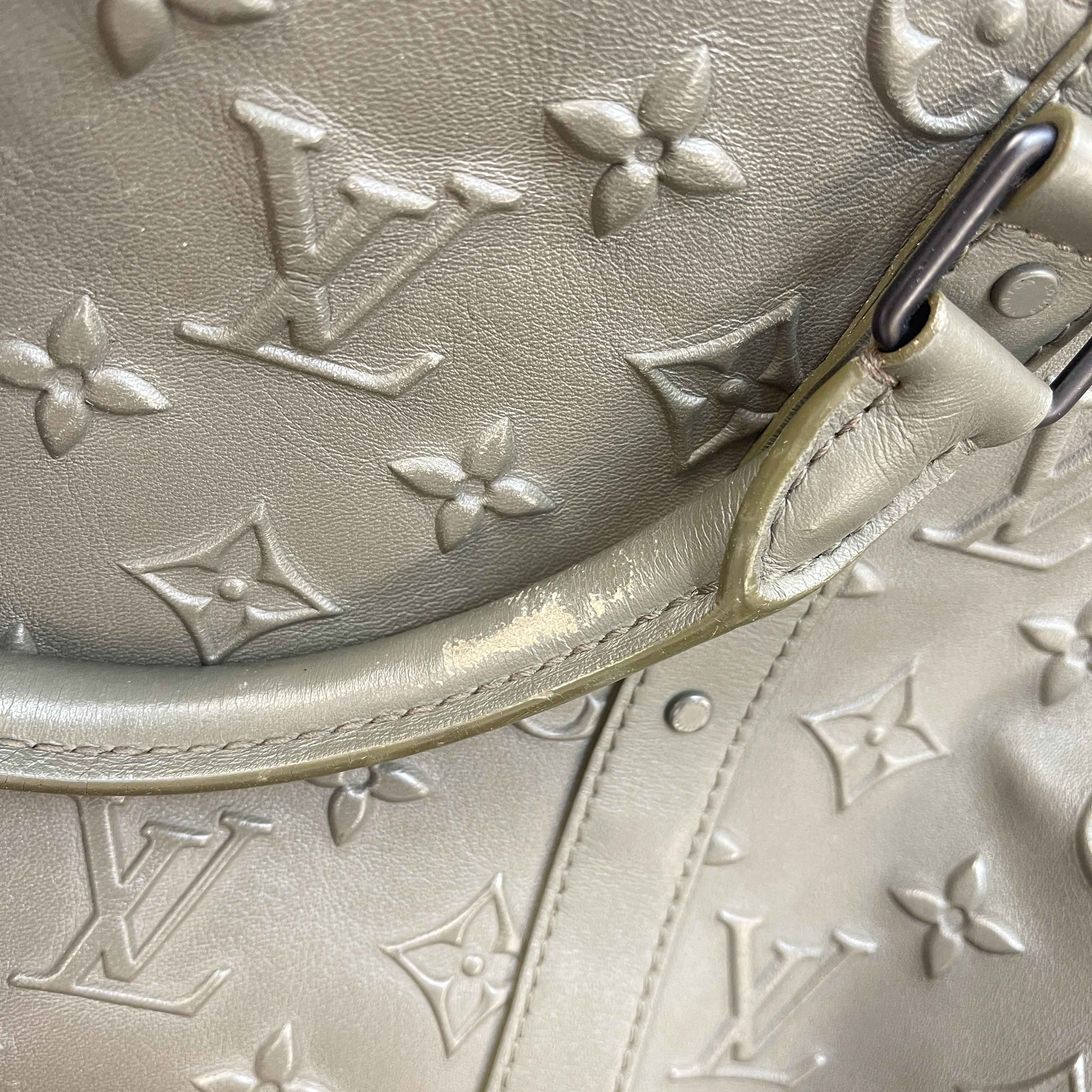 Men's Keepall Bandouliere 50 Monogram Bag Khaki