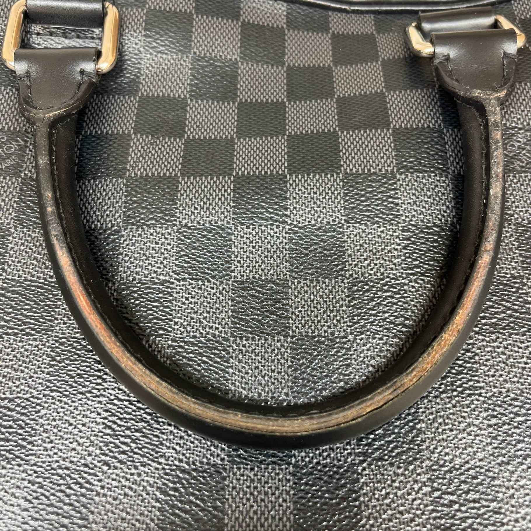 Men's Damier Graphite Porte Documents Jour Bag Black