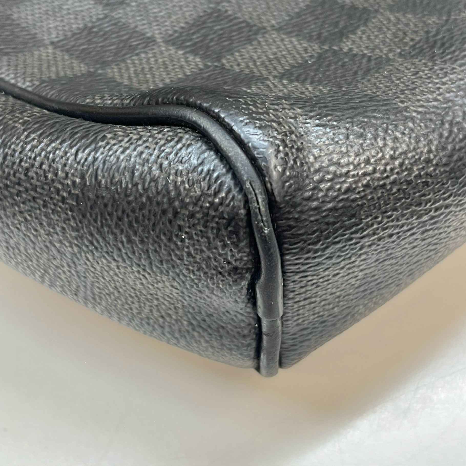 Men's Damier Graphite Dayton Messenger Bag Grey