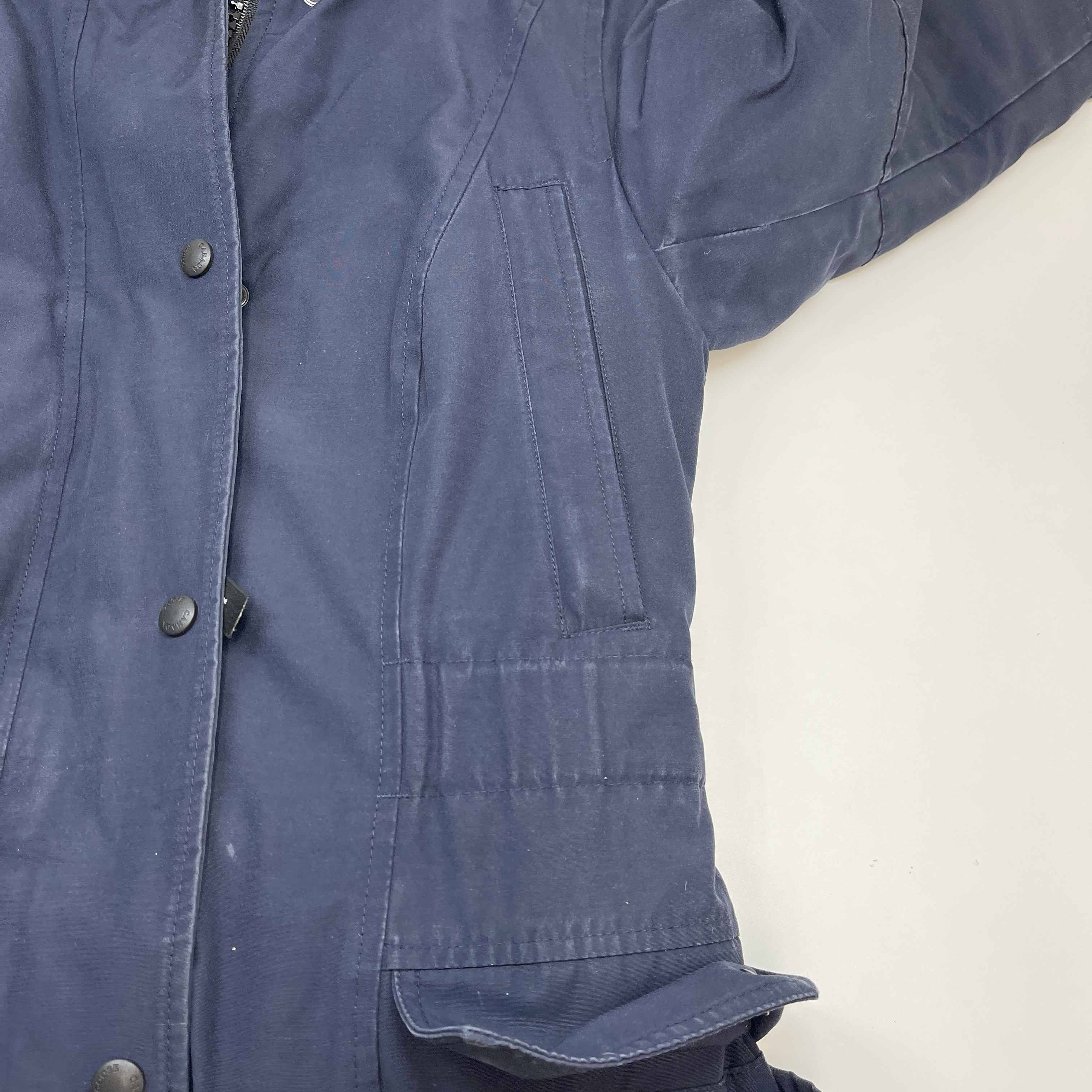 Women's Trillium Parka Down Jacket Navy Size S