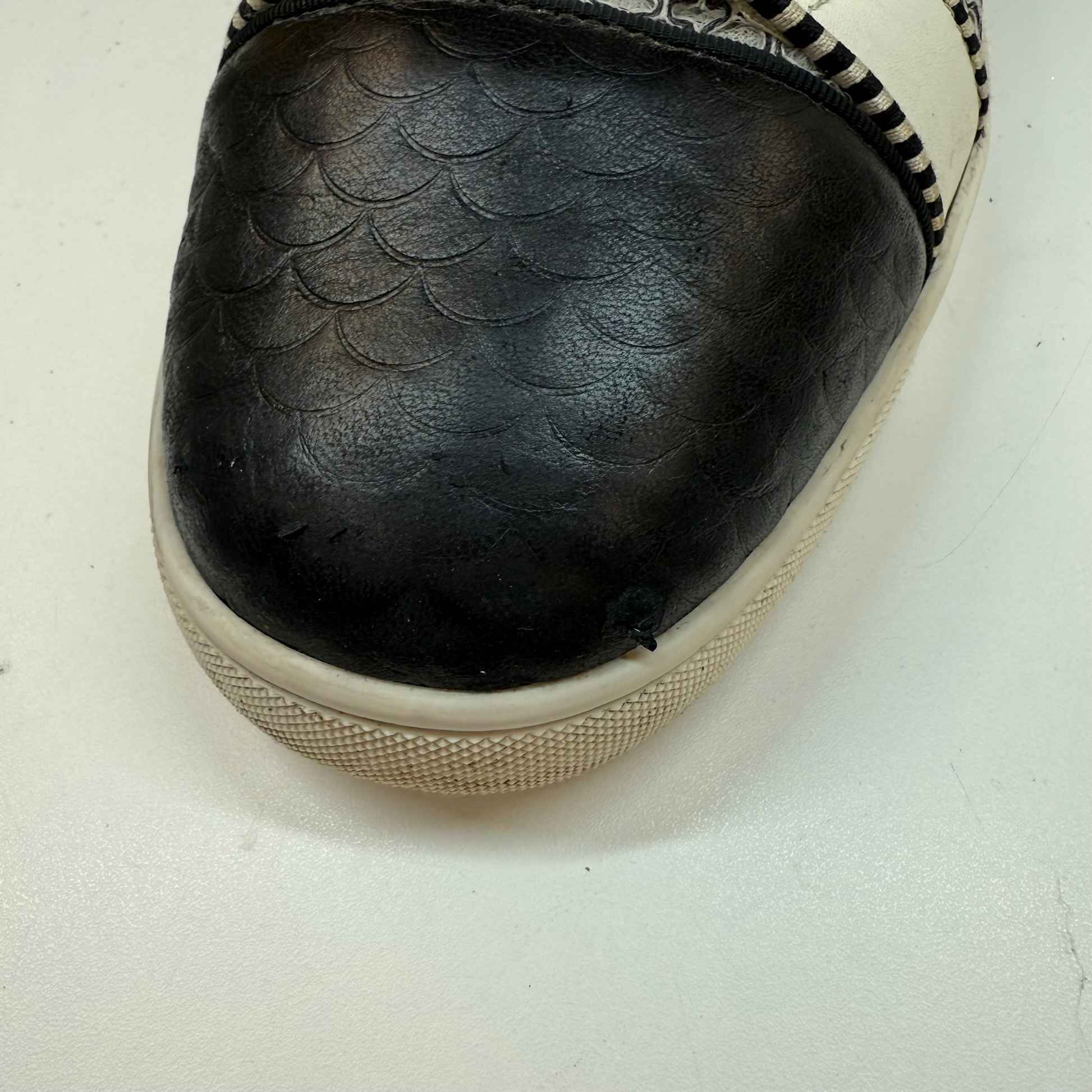 Men's Louis Flat High Trainers Black Size EU 41.5 / UK 7.5