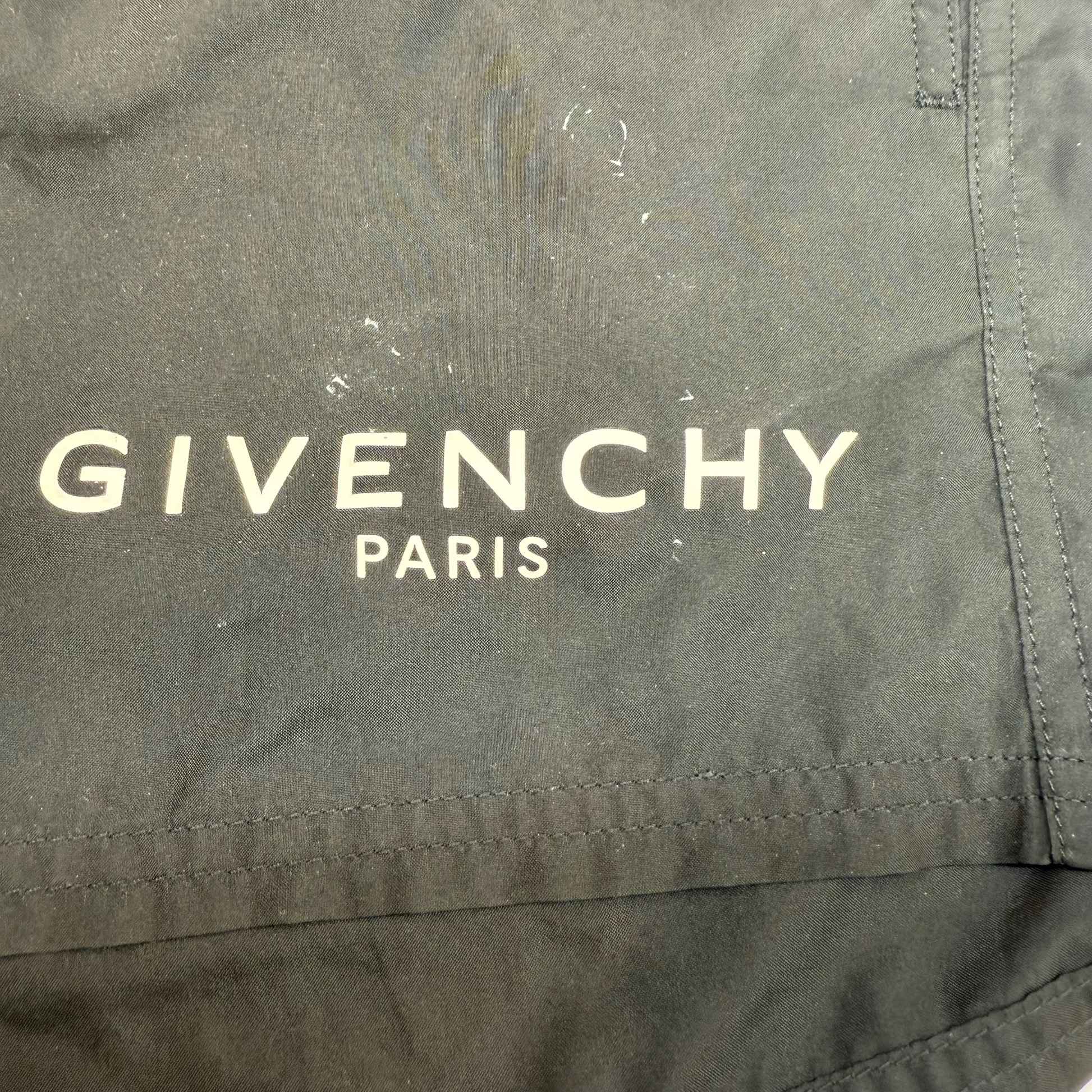 Men's Logo Swim Shorts Black Size M