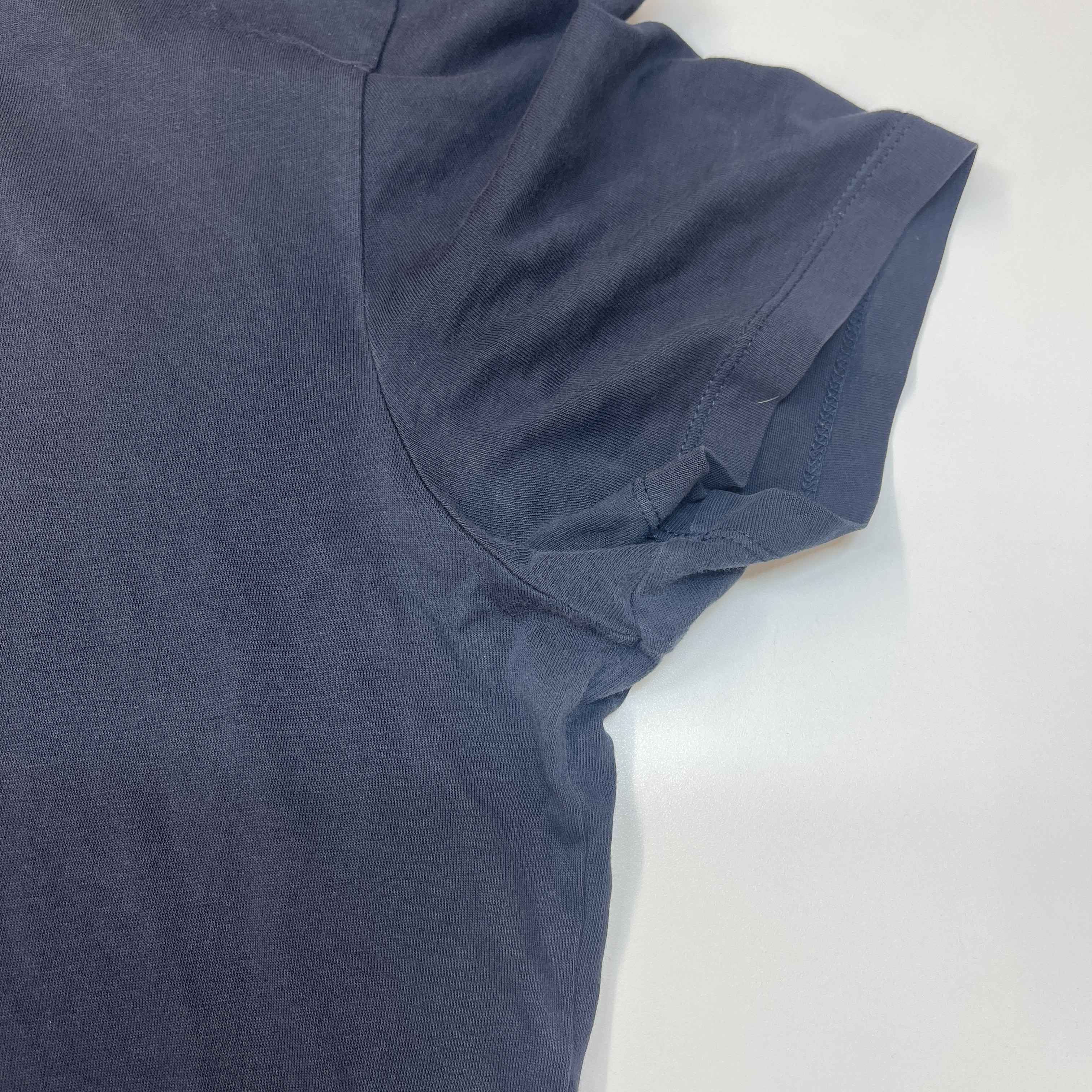 Men's Medusa Logo Polo Shirt Navy Size S
