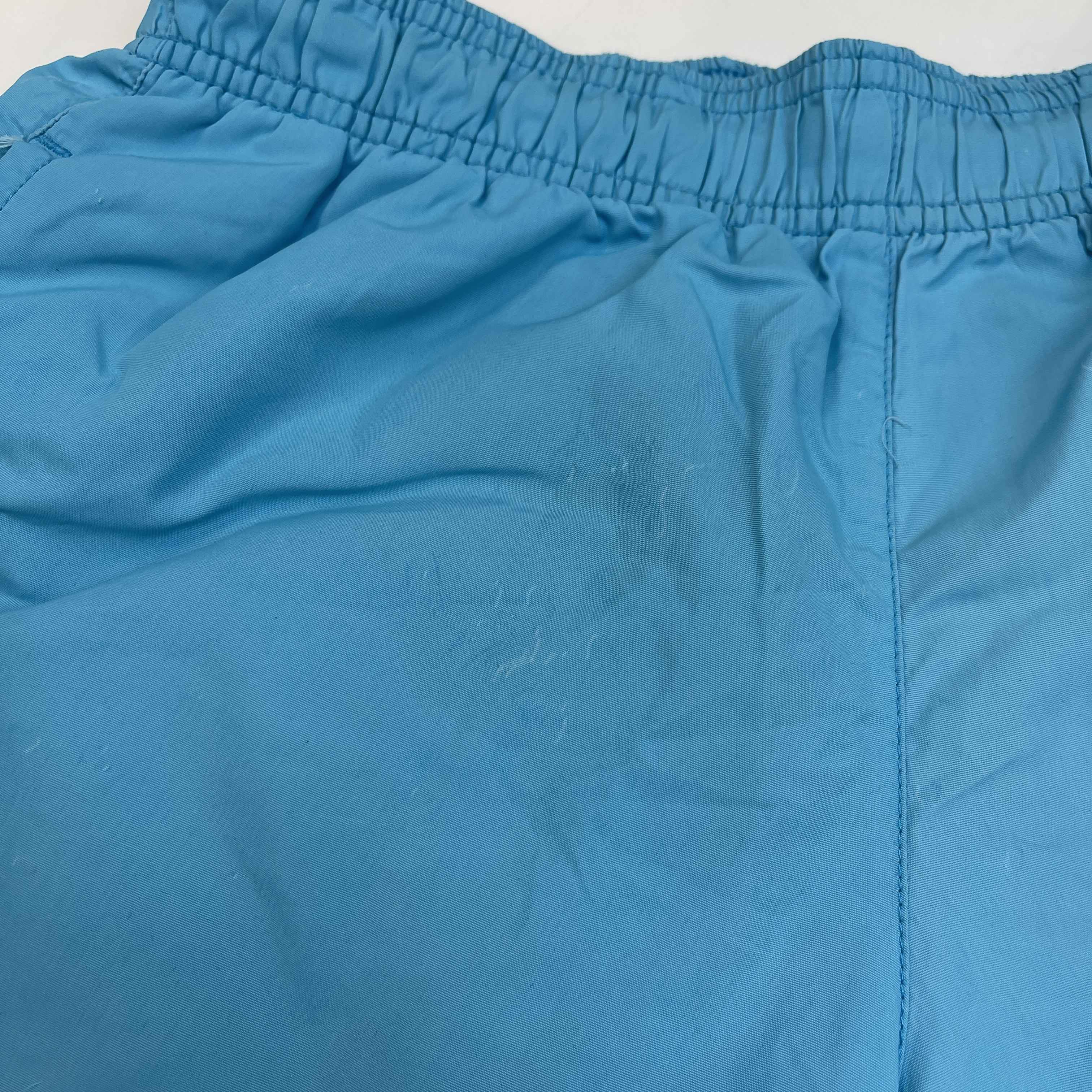 Men's Arrow Logo Swim Shorts Blue Size XXS