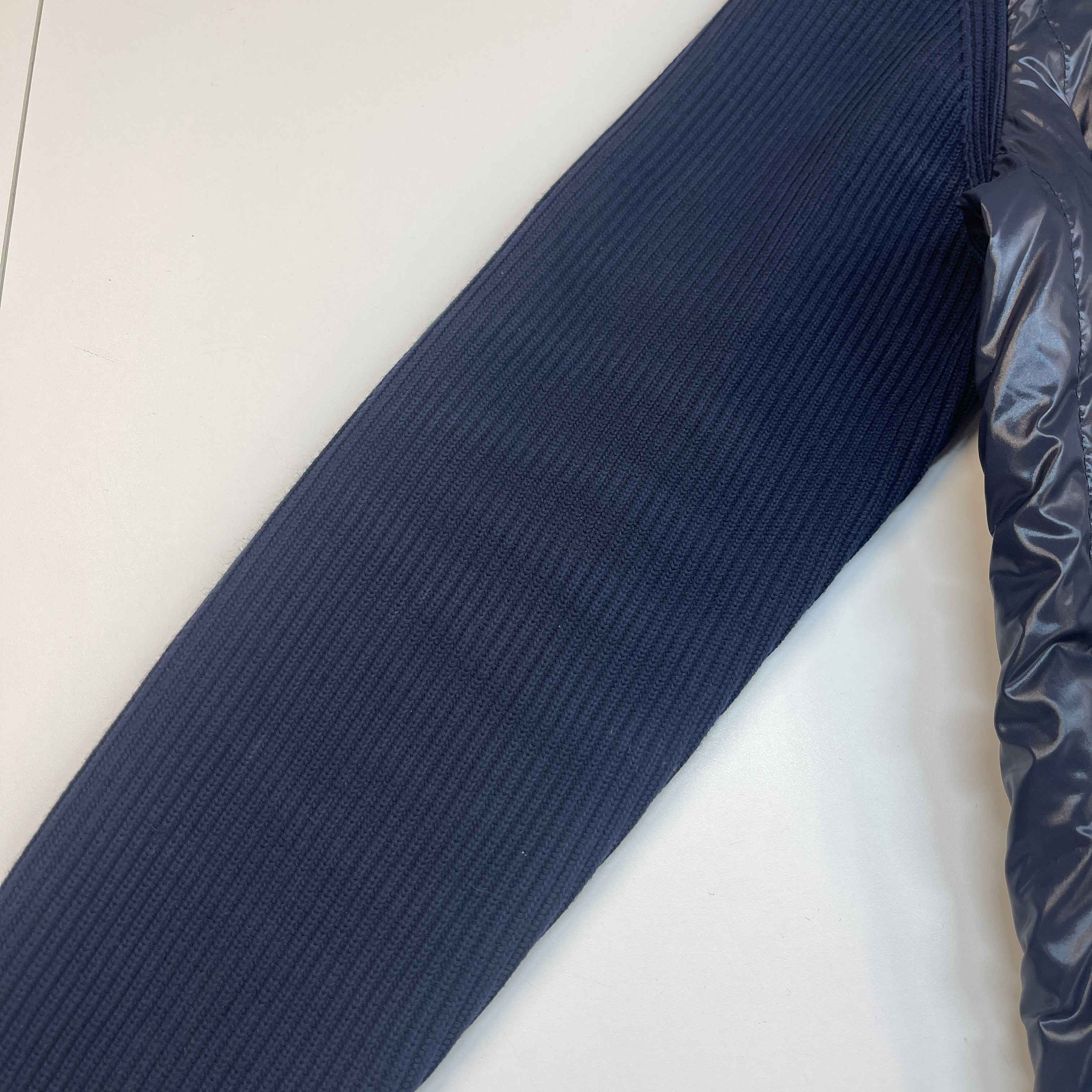 Men's Maglia Tricot Cardigan Jacket Navy Size S
