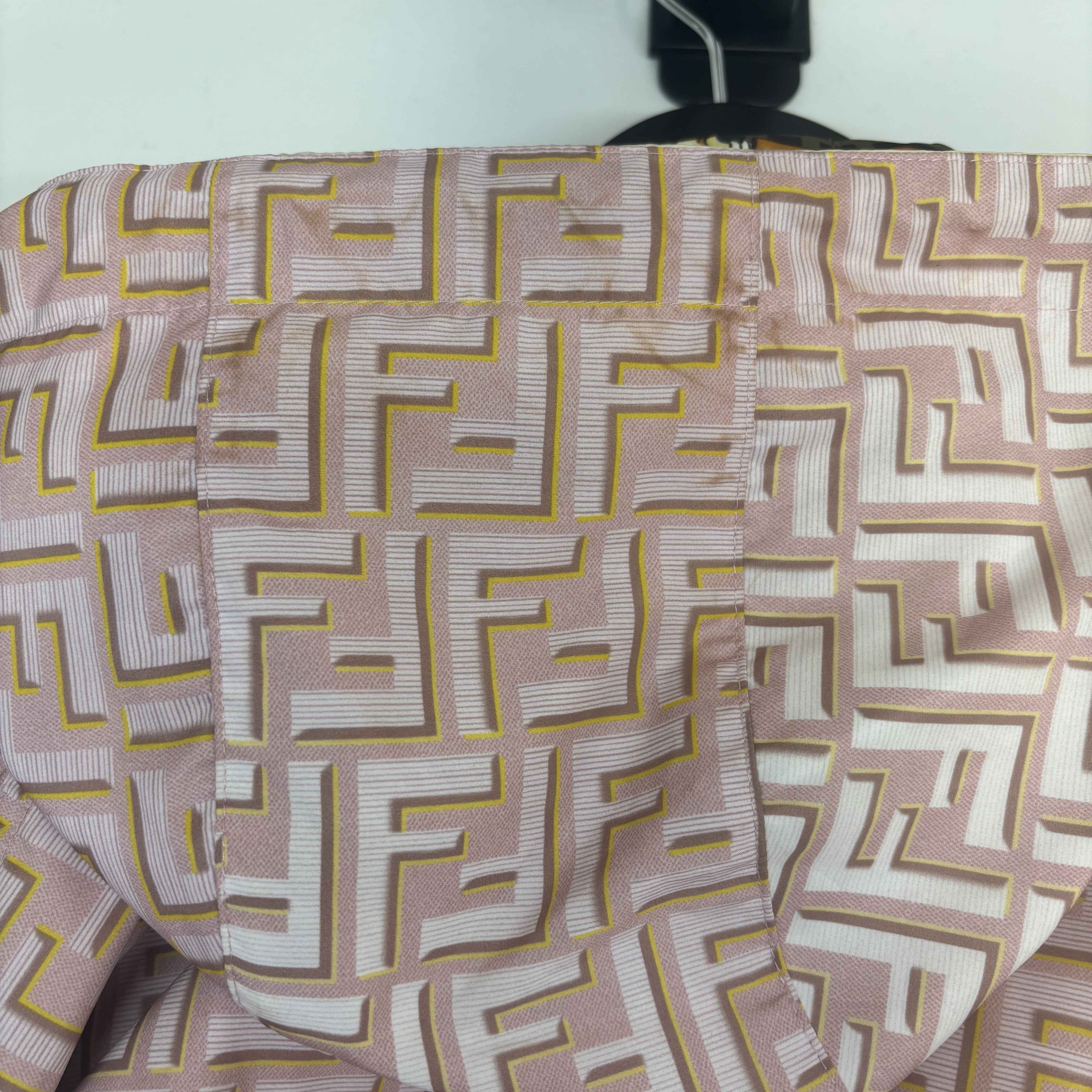 Women's Fendace Reversible Print Jacket Pink Size XS