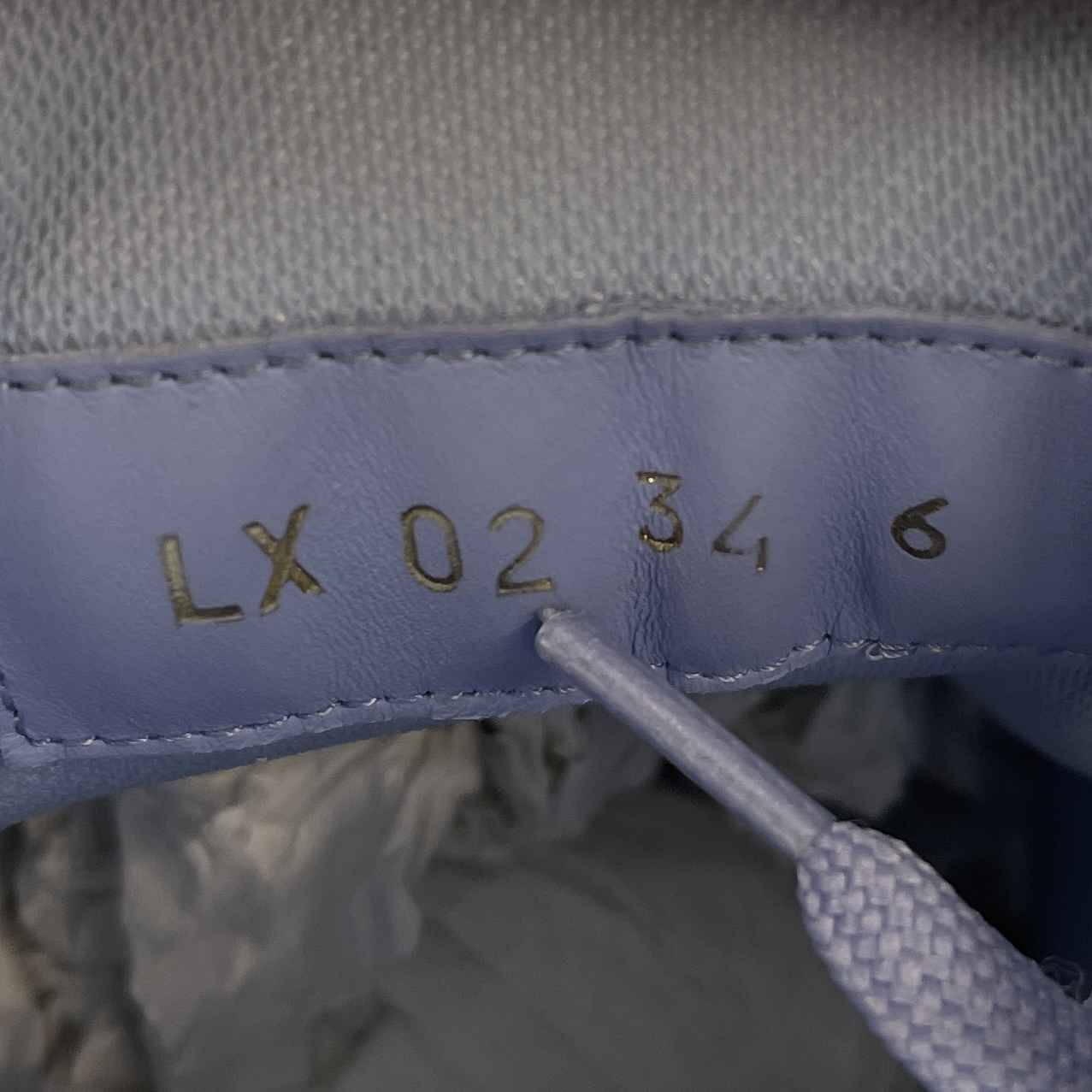 Men's Lv Low Trainers Blue Size EU 40 / UK 6