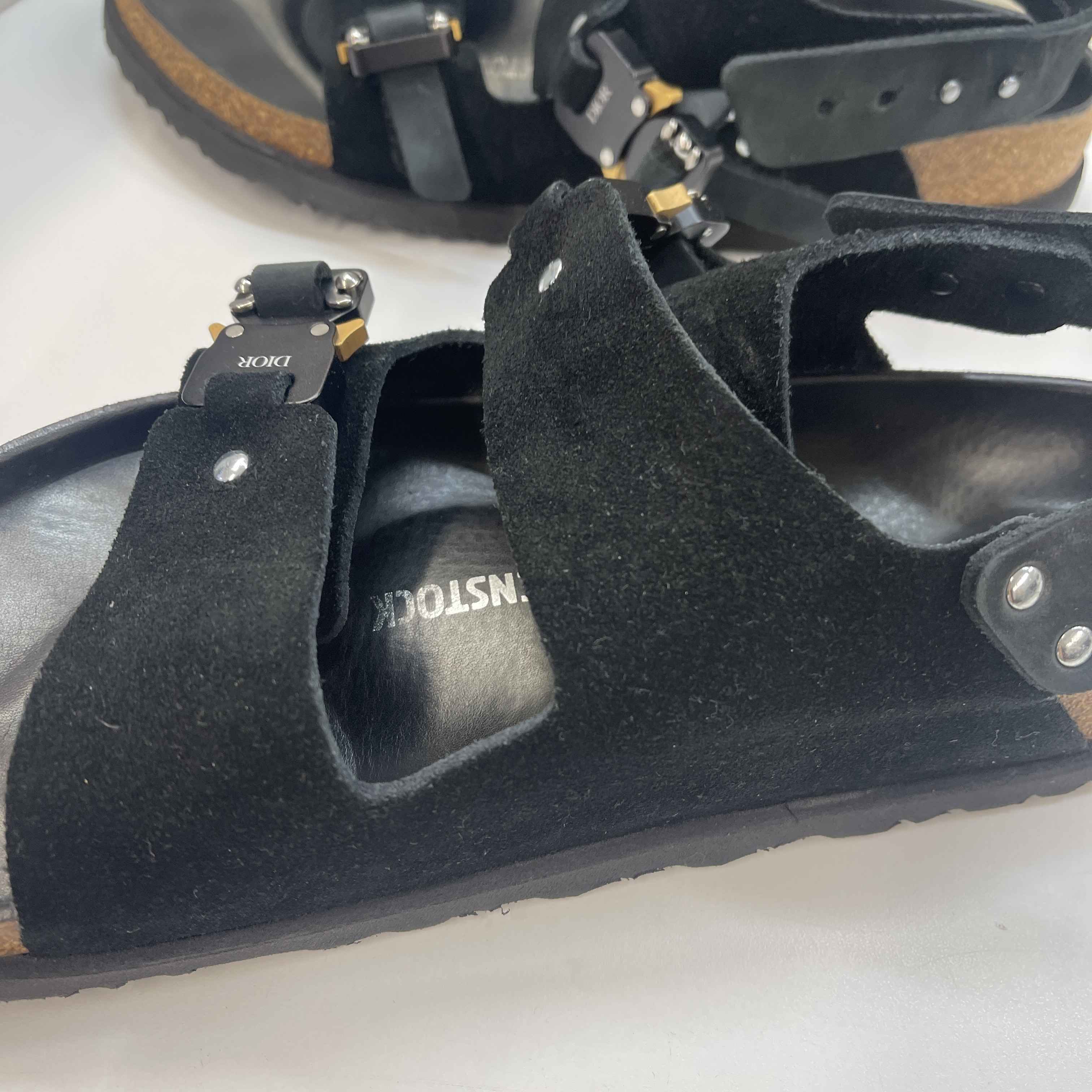 Men's X Birkenstocks Sandals Black Size EU 42 / UK 8