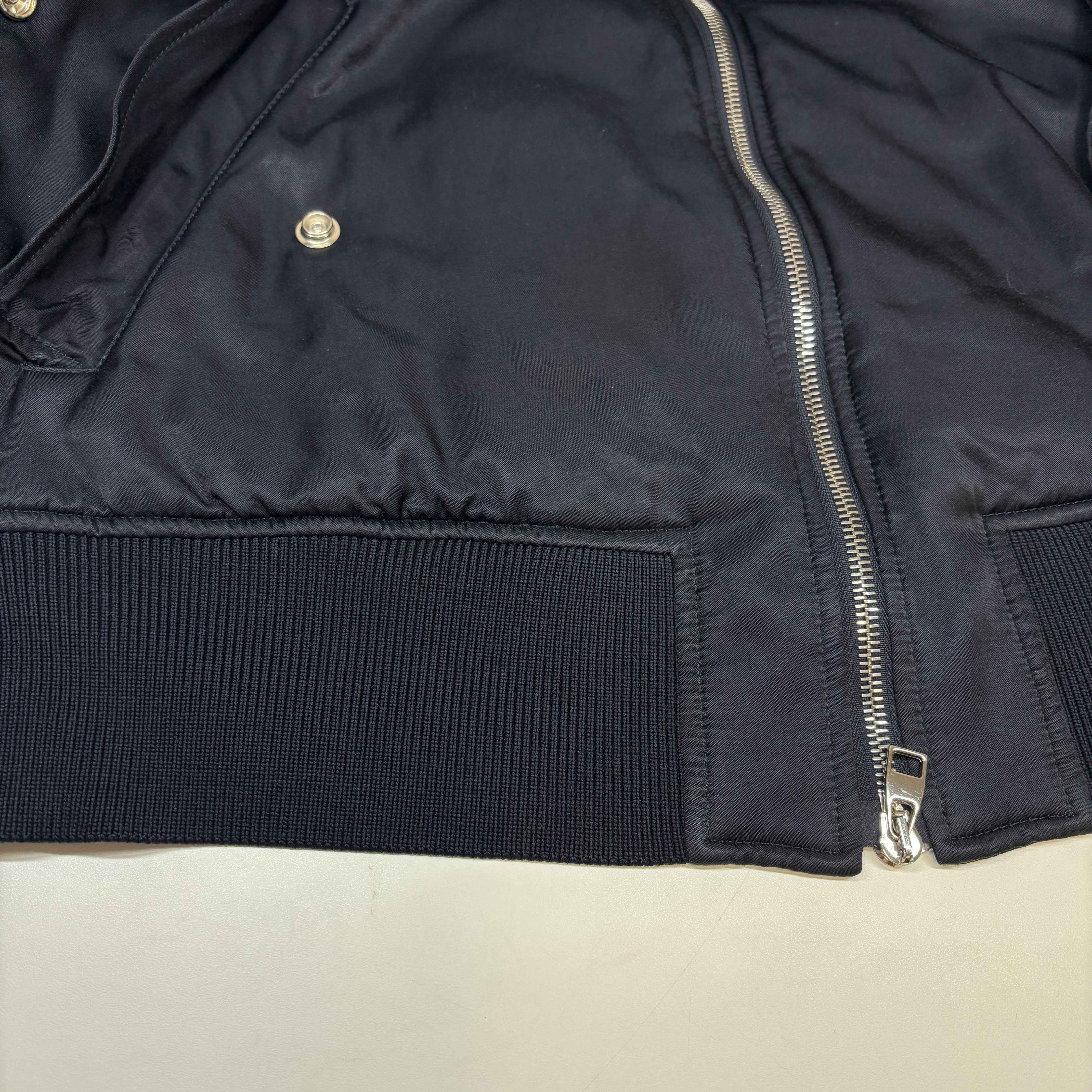 Men's Stitch Logo Print Jacket Navy Size IT 48 / M