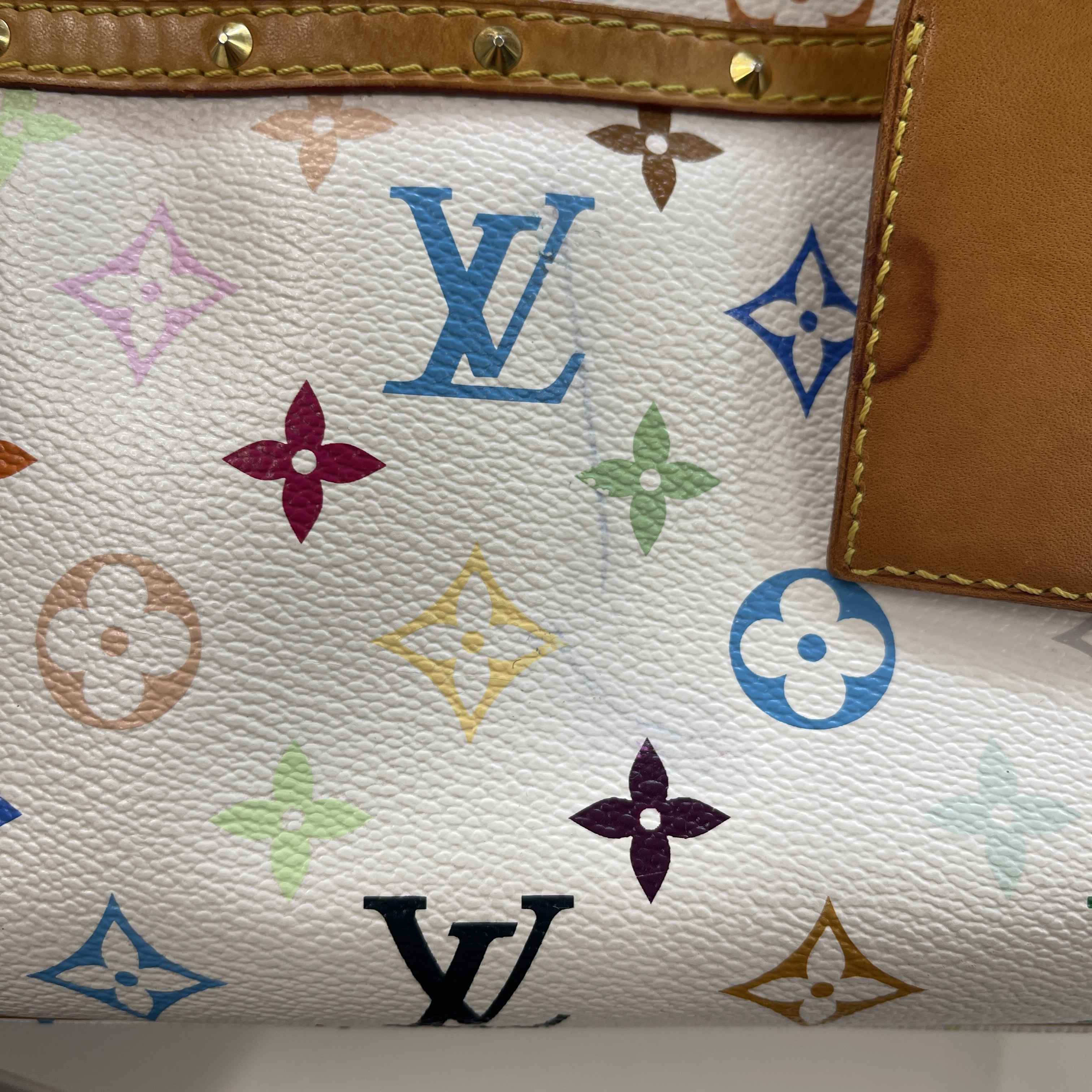 Women's Murakami Multicolor Trouville Bag White