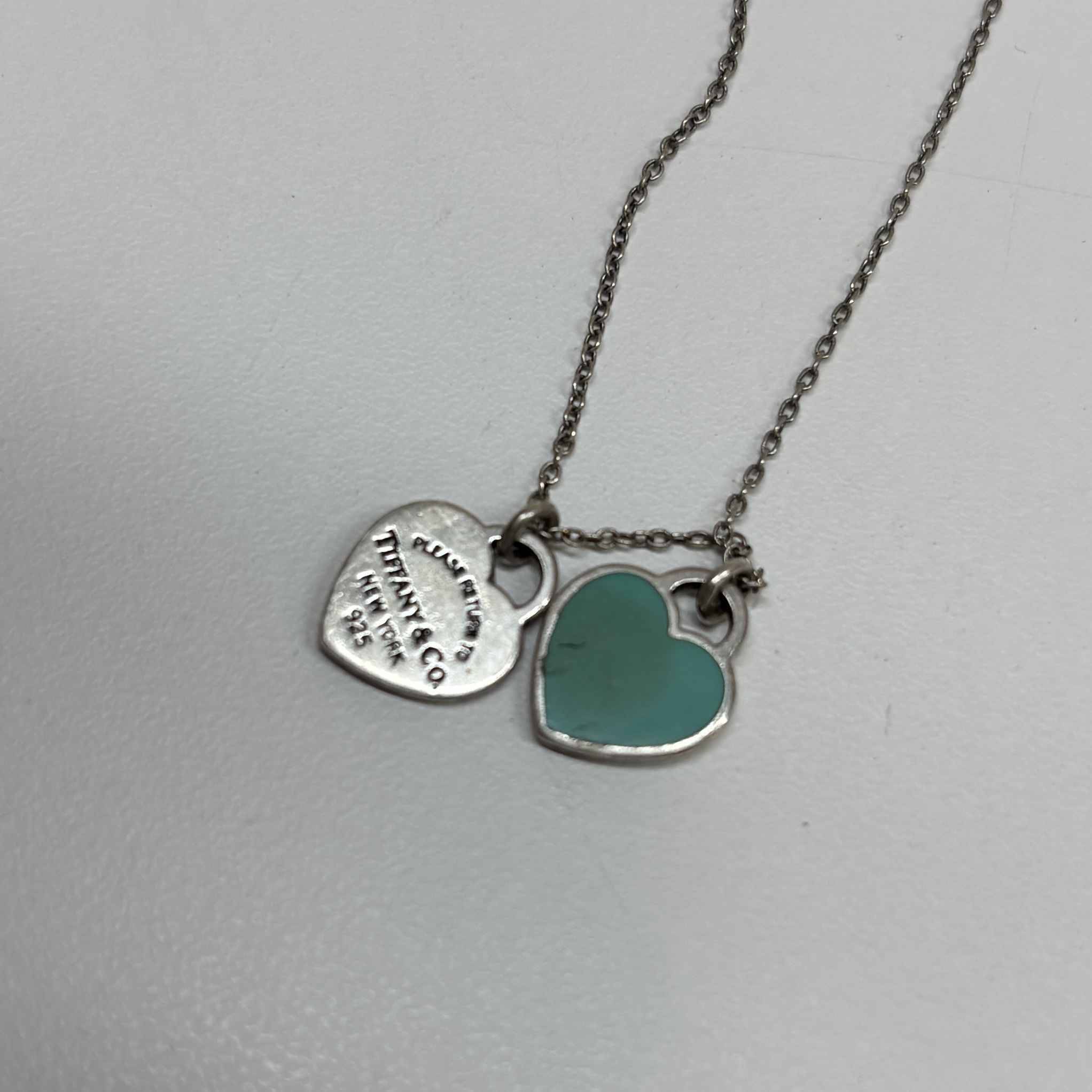 Women's Heart Pendant Necklace Silver