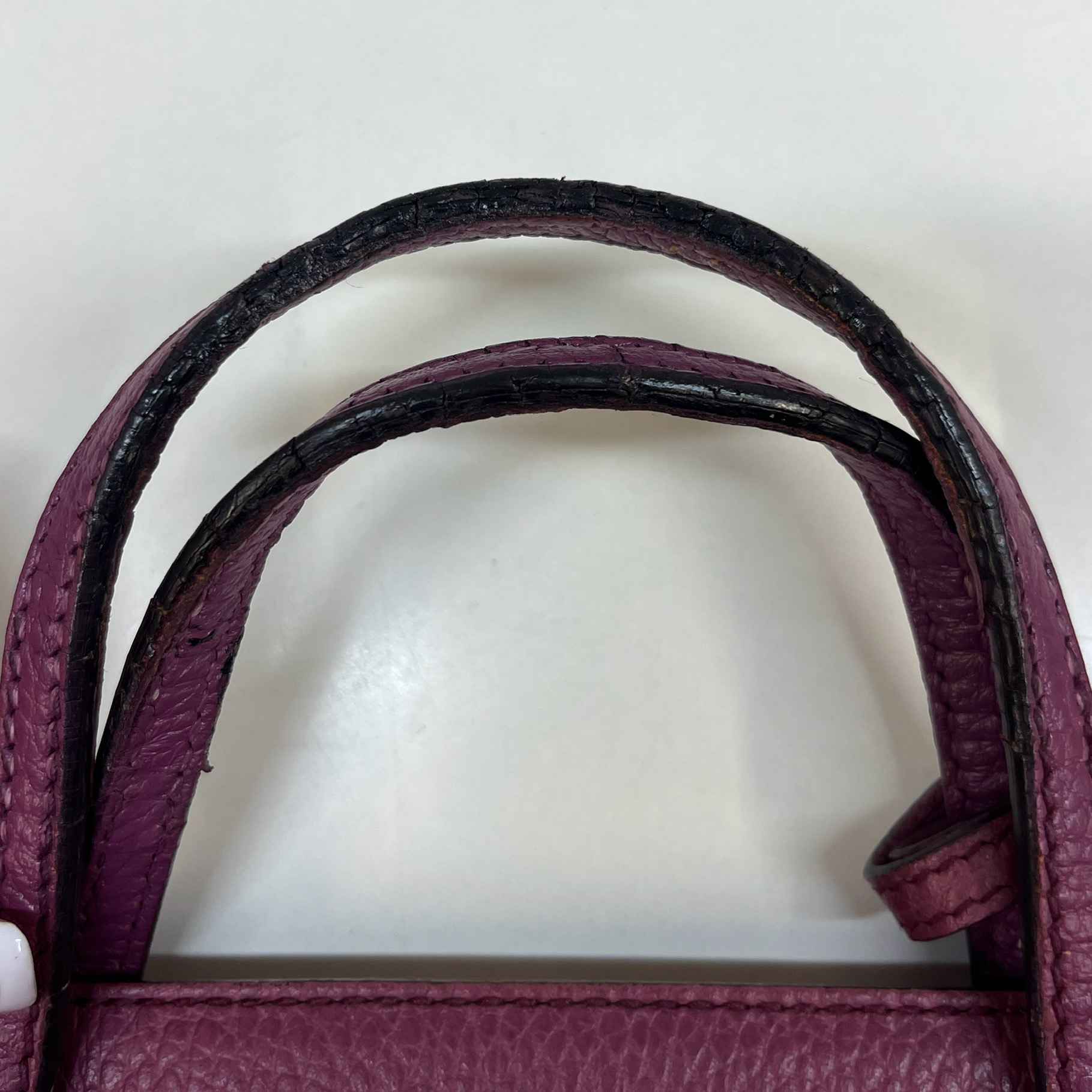 Women's Small Swing Tote Bag Purple