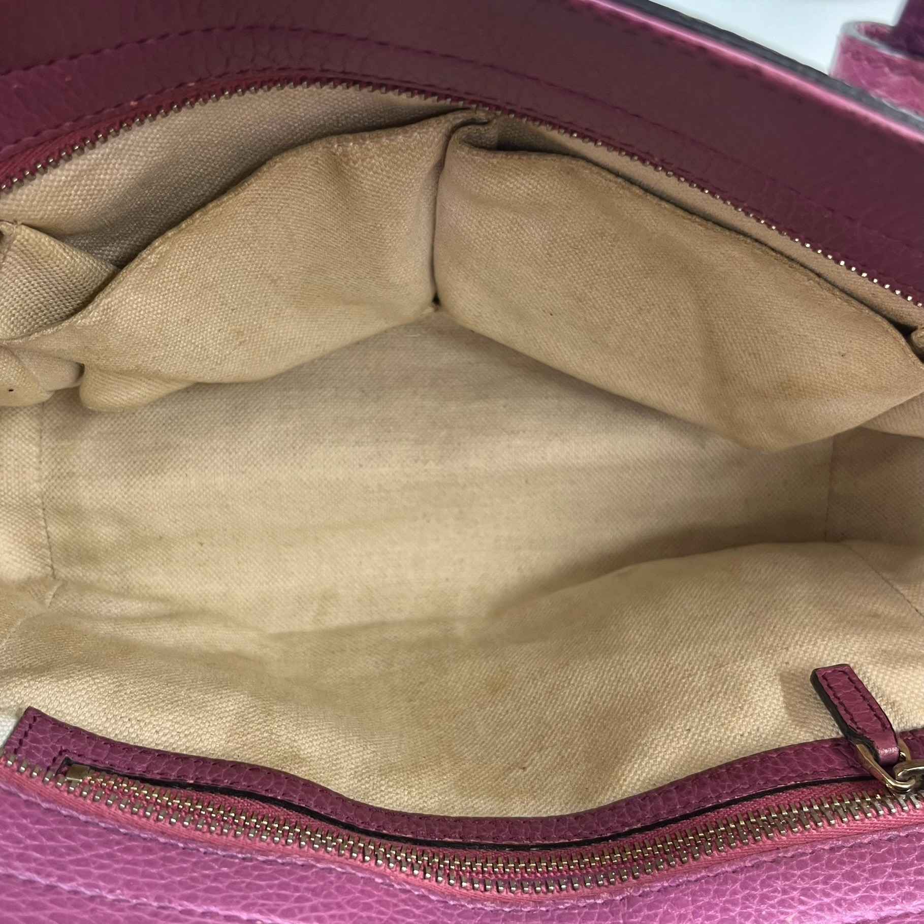 Women's Small Swing Tote Bag Purple