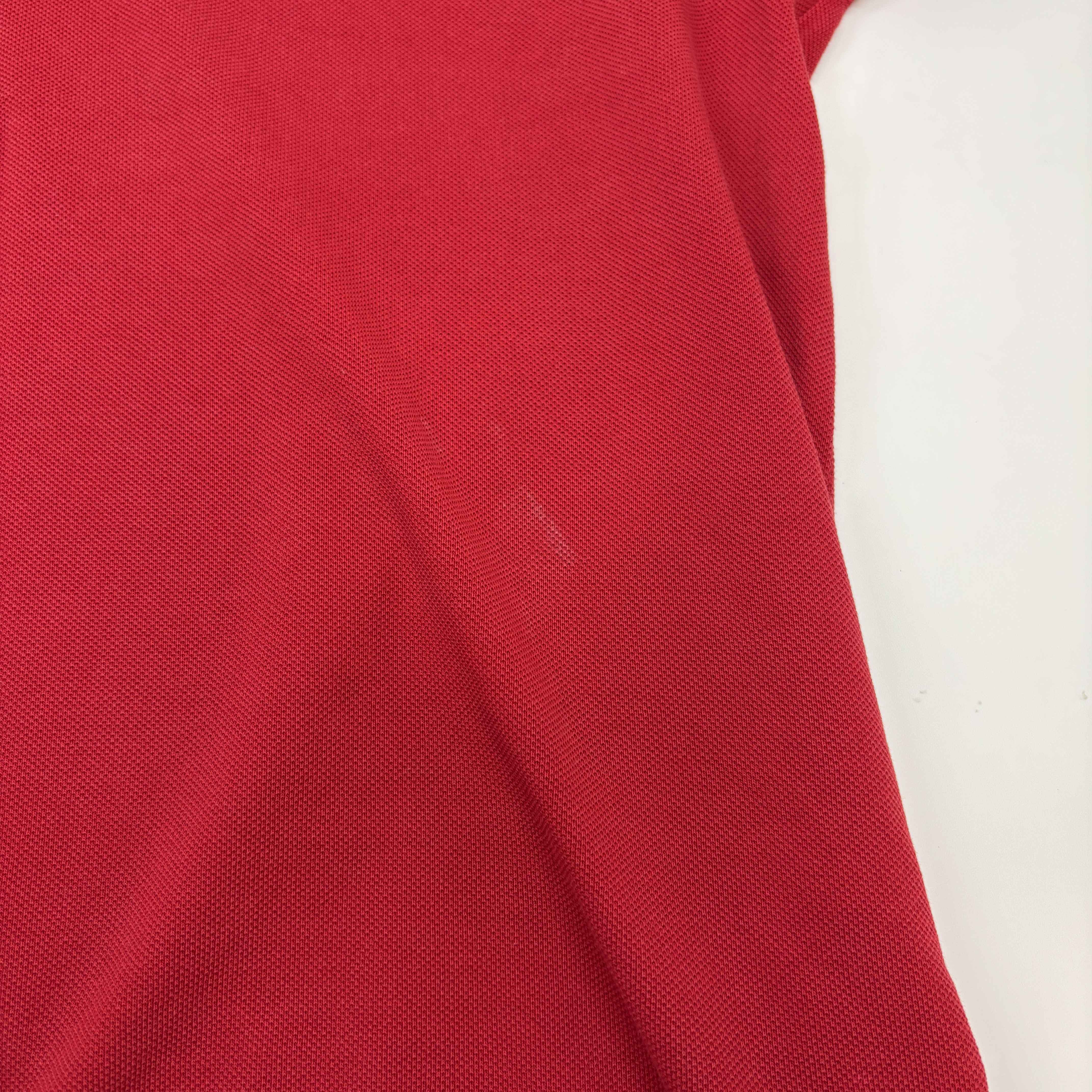 Men's Maglia Polo Shirt Red Size M