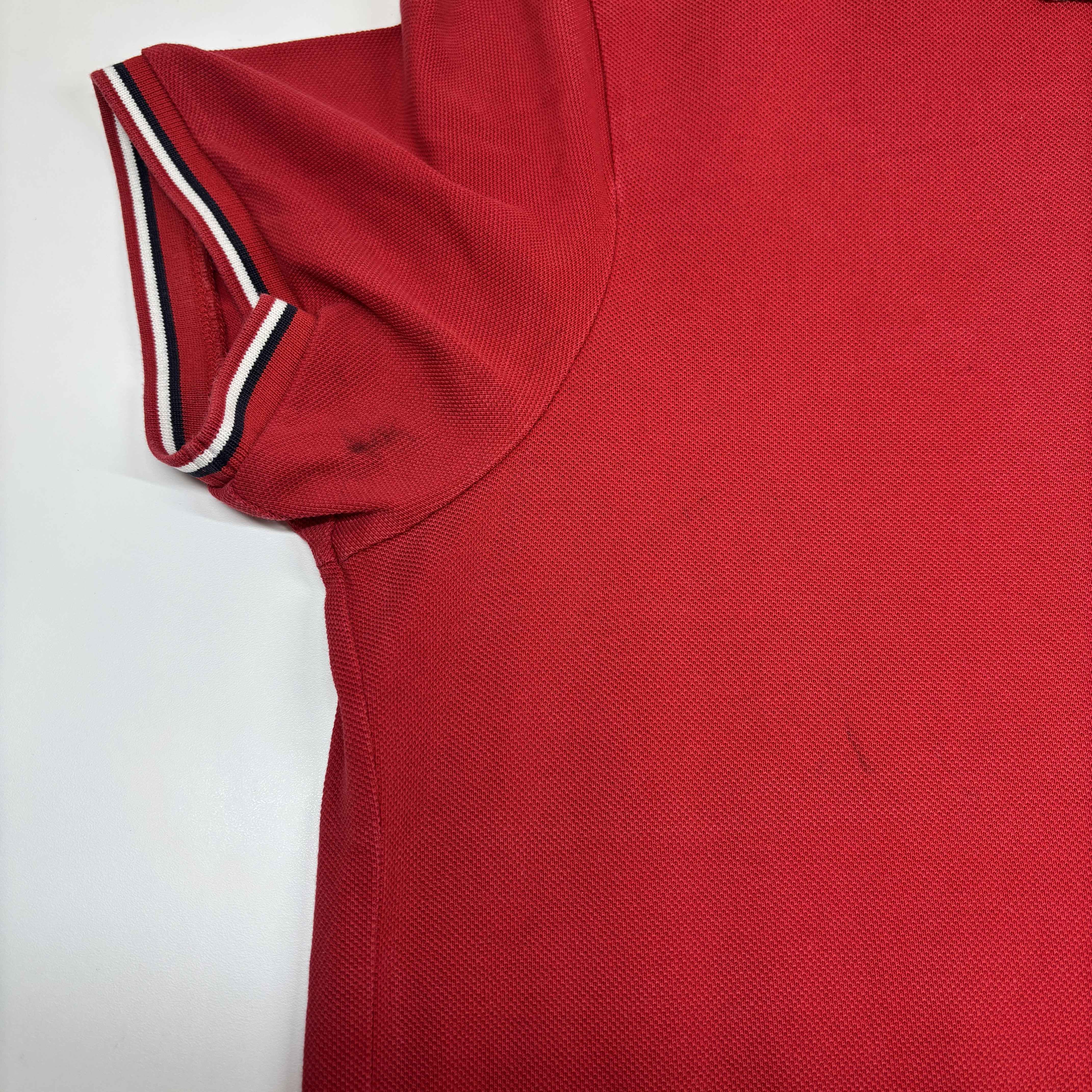 Men's Maglia Polo Shirt Red Size M