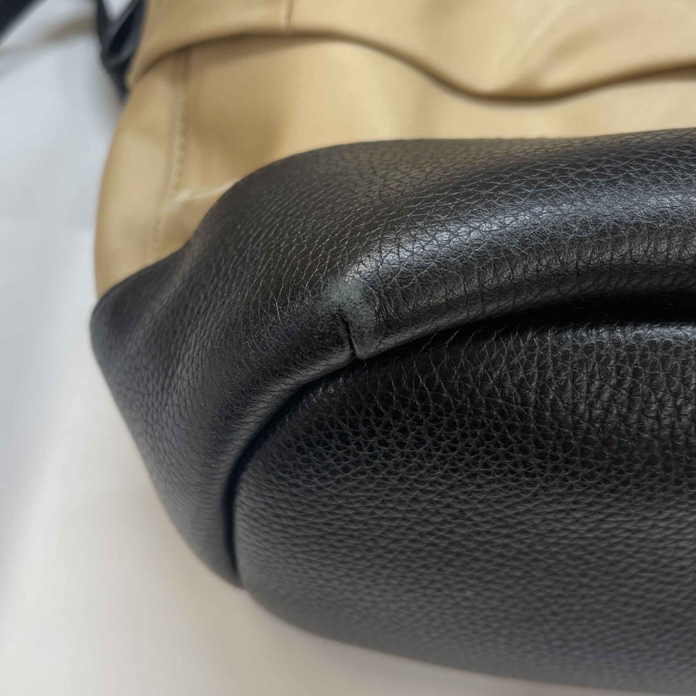 Women's Nico Striped Backpack Beige