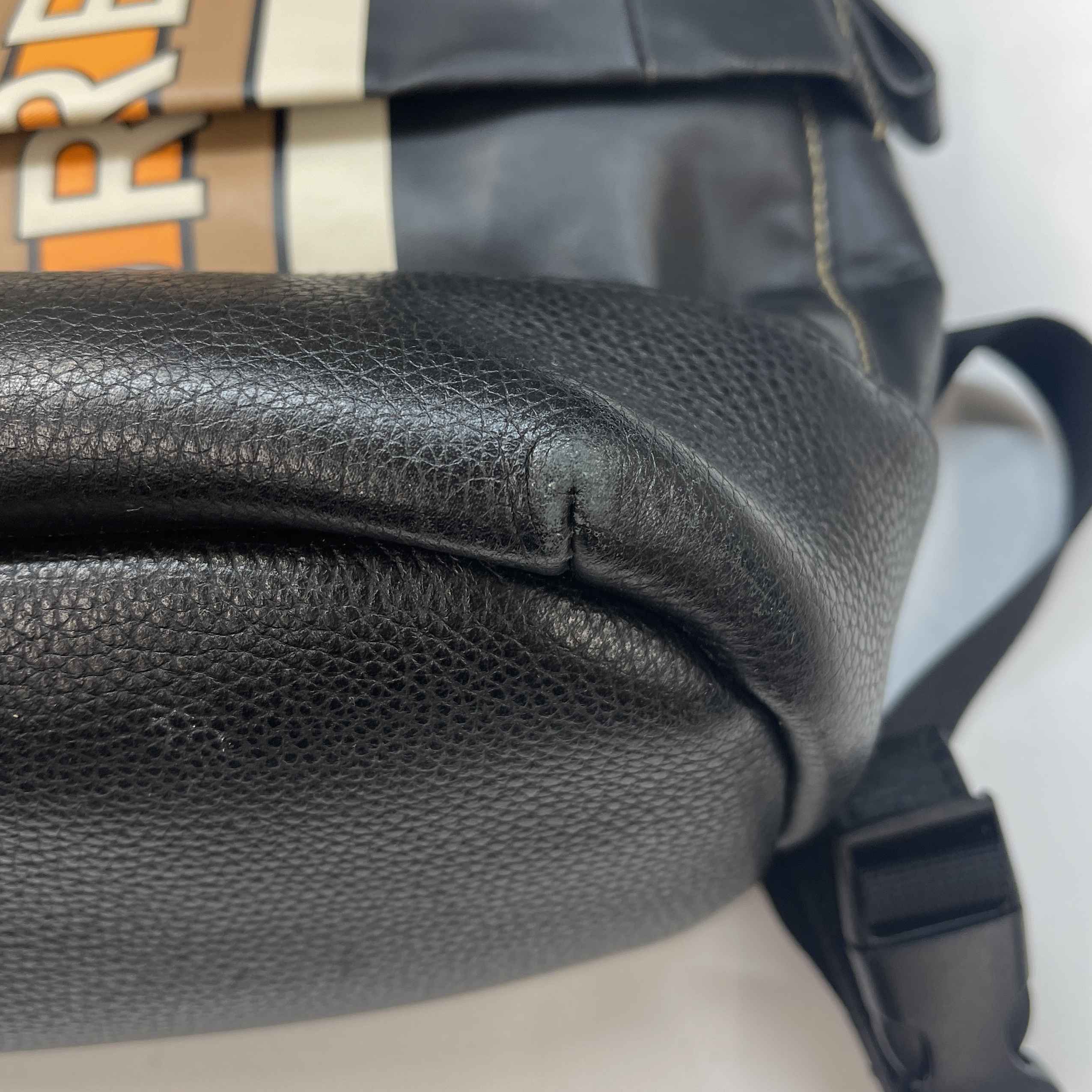 Women's Nico Striped Backpack Beige