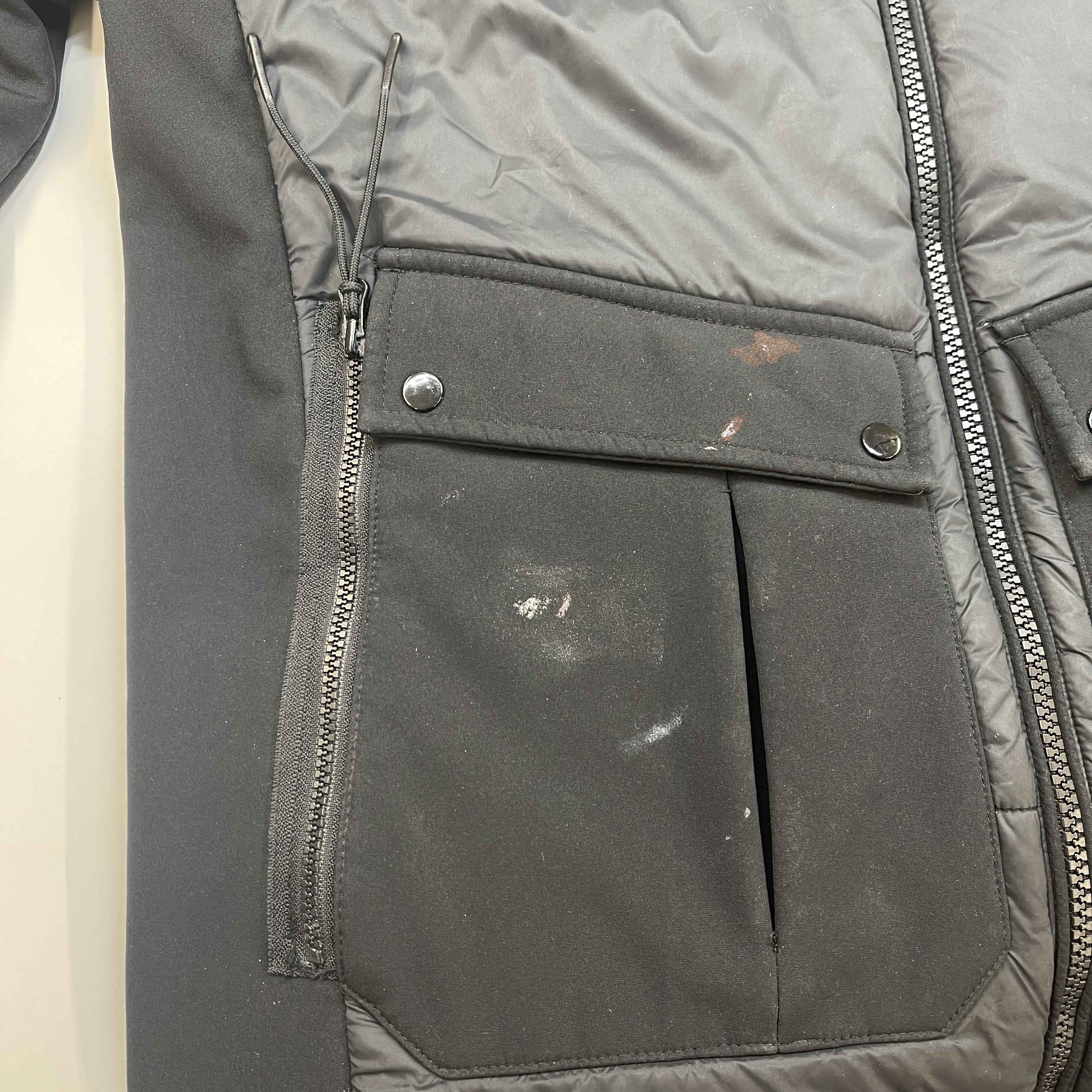 Men's Junior Lens Shell Jacket Black Size Age 14