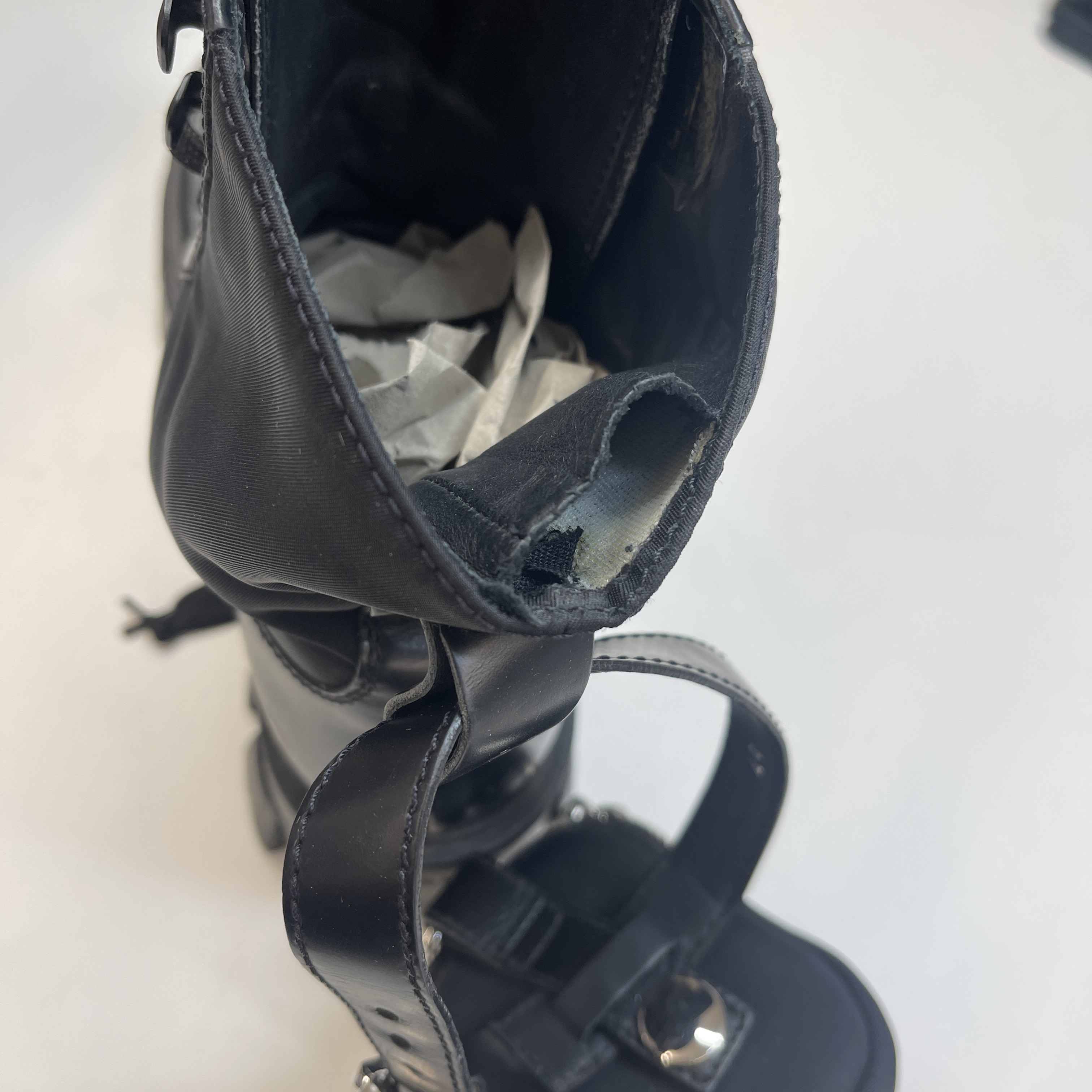 Women's Monolith Re-Nylon With Pouch Boots Black Size EU 37 / UK 4