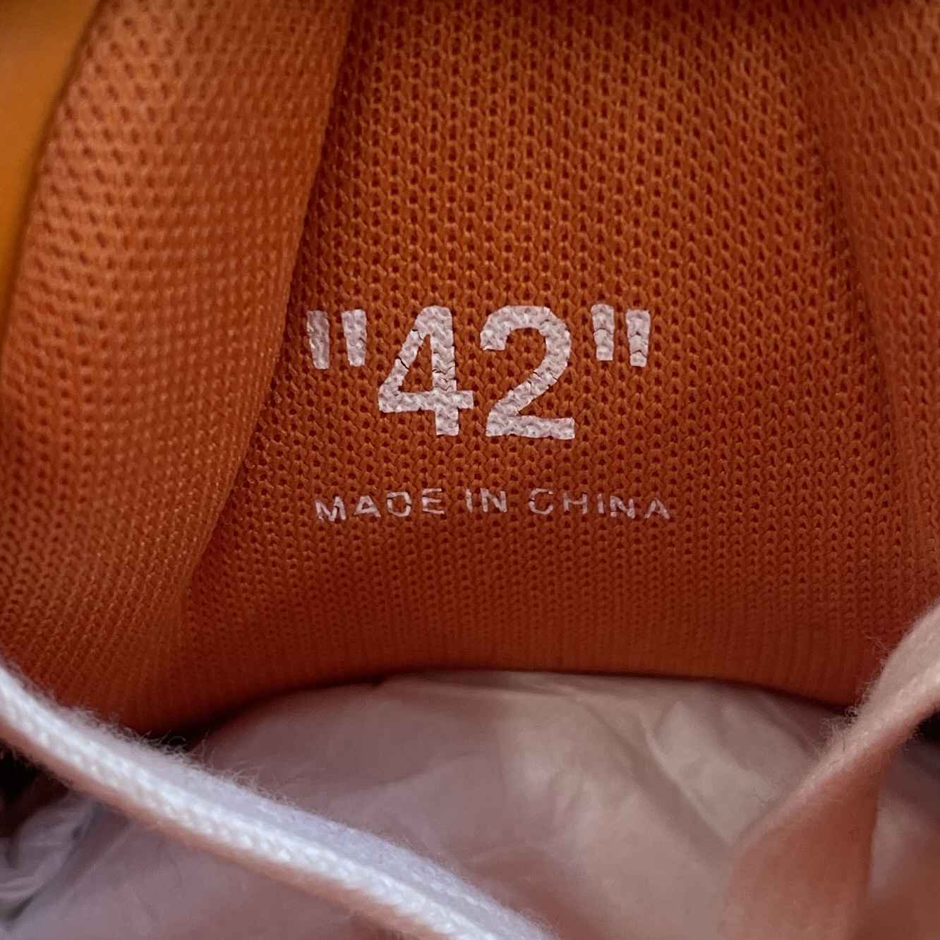 Men's Out Of Office Low Trainers Orange Size EU 42 / UK 8