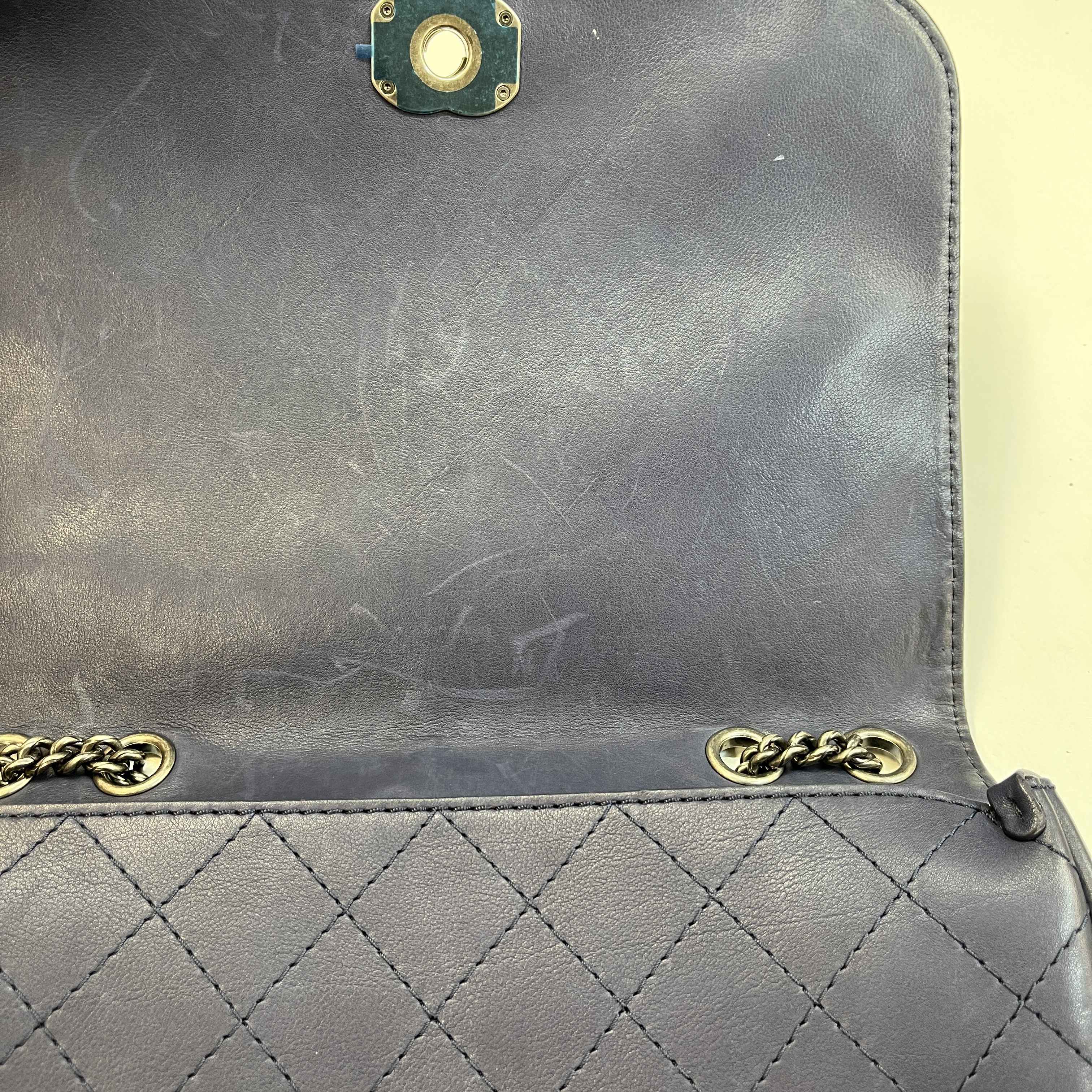 Women's Quilted Cc Bag Navy