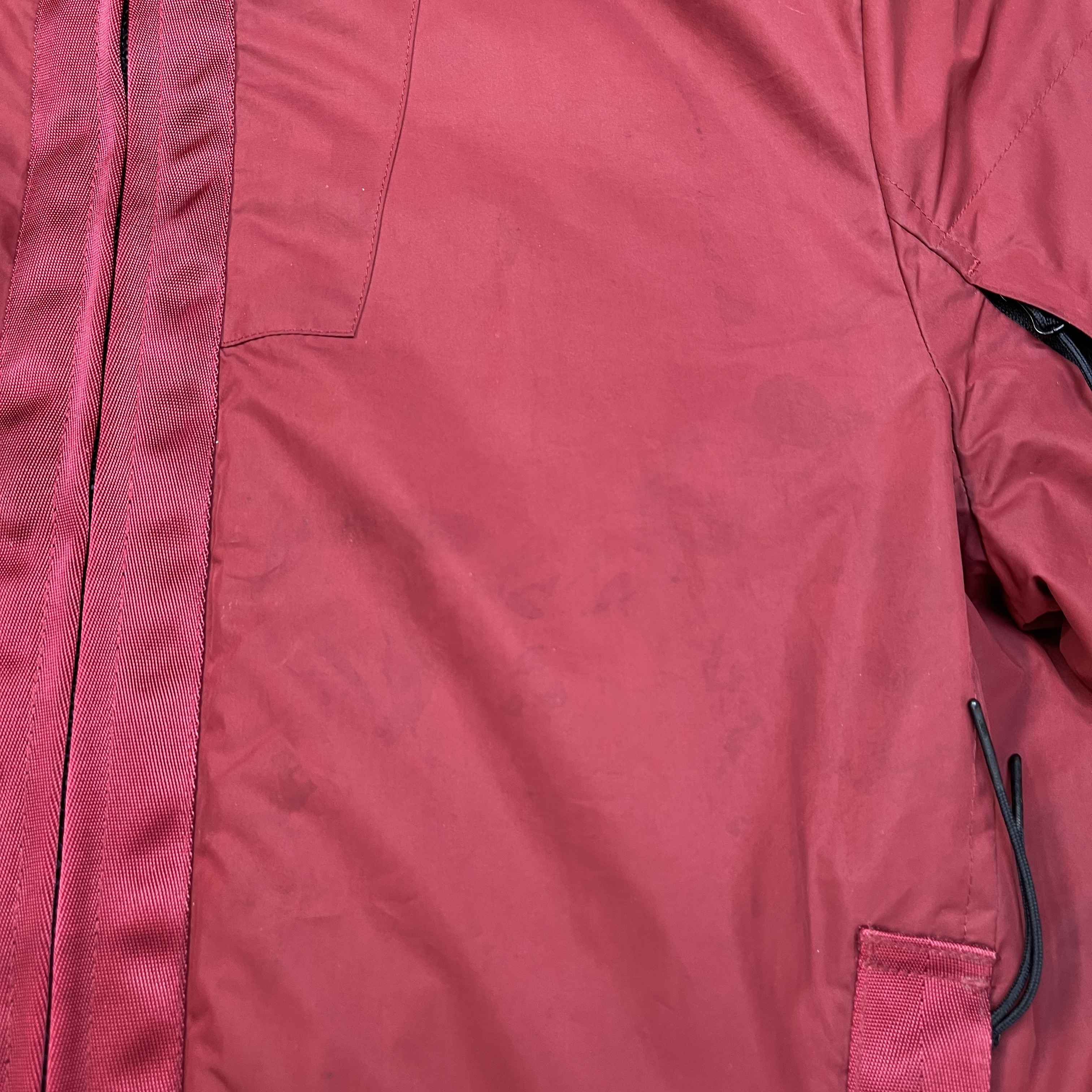 Men's Lens Down Jacket Red Size IT 44 / XS