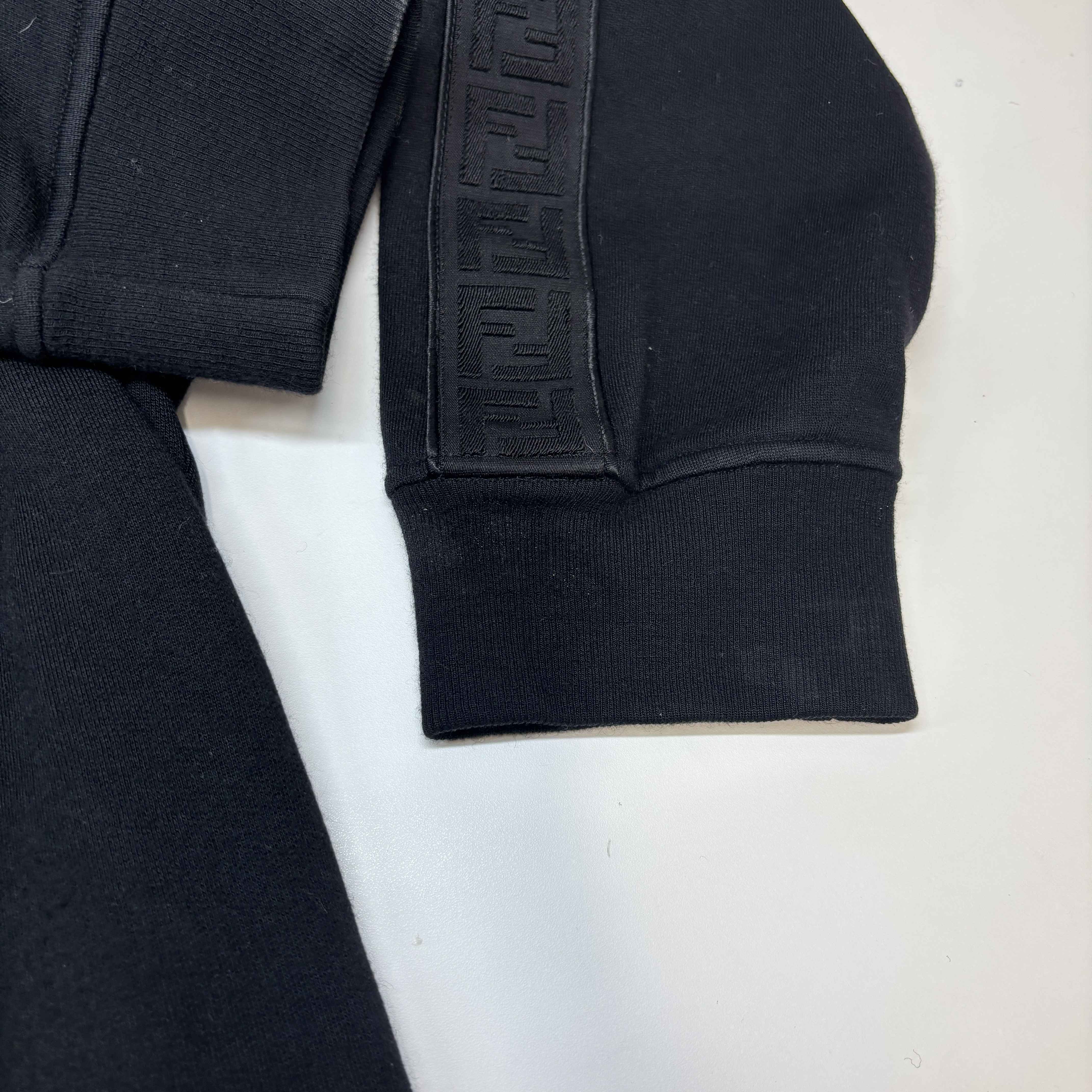 Men's Ff Tape Logo Sweatshirt Black Size XL