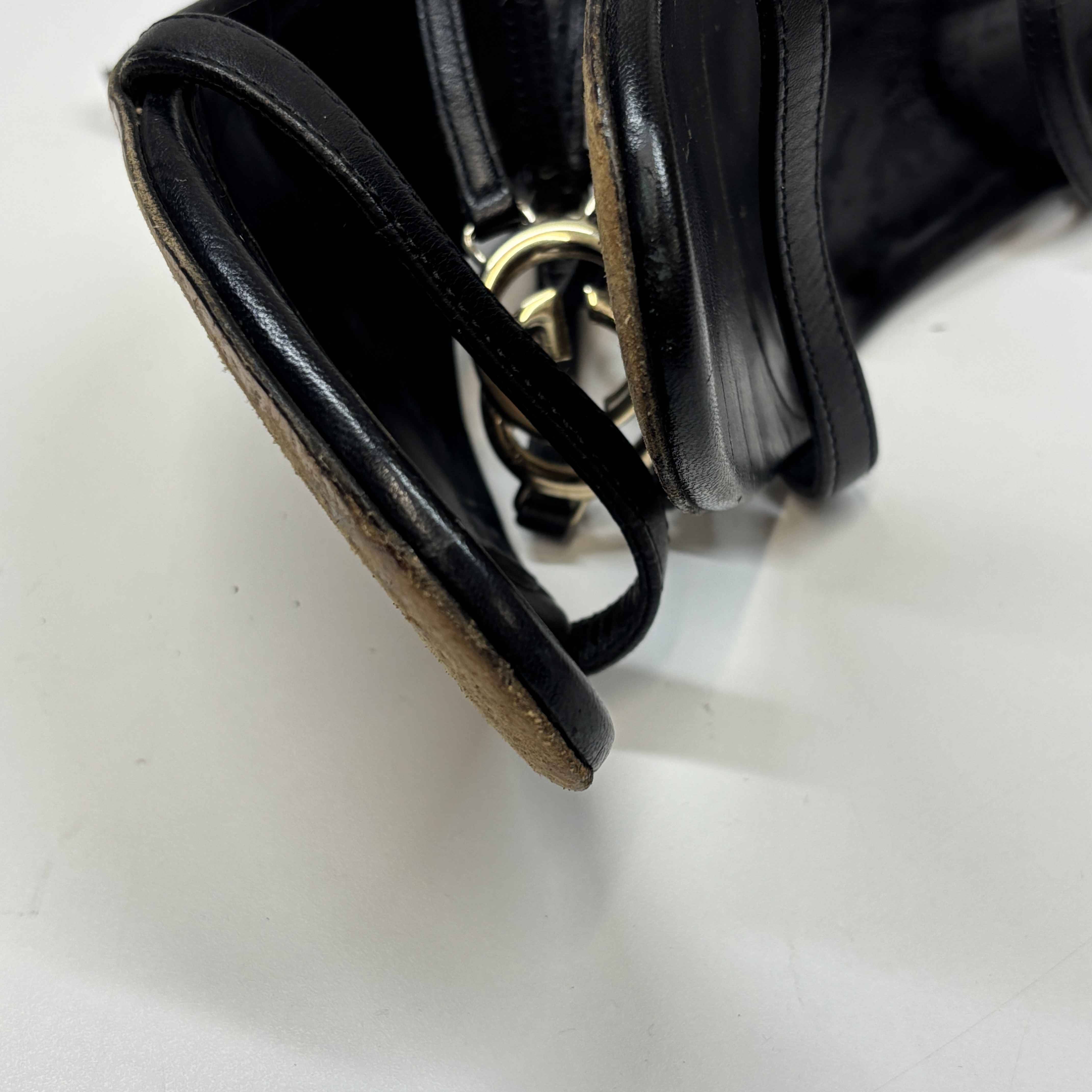 Women's Gg Ankle Strap Heels Black Size EU 36 / UK 3