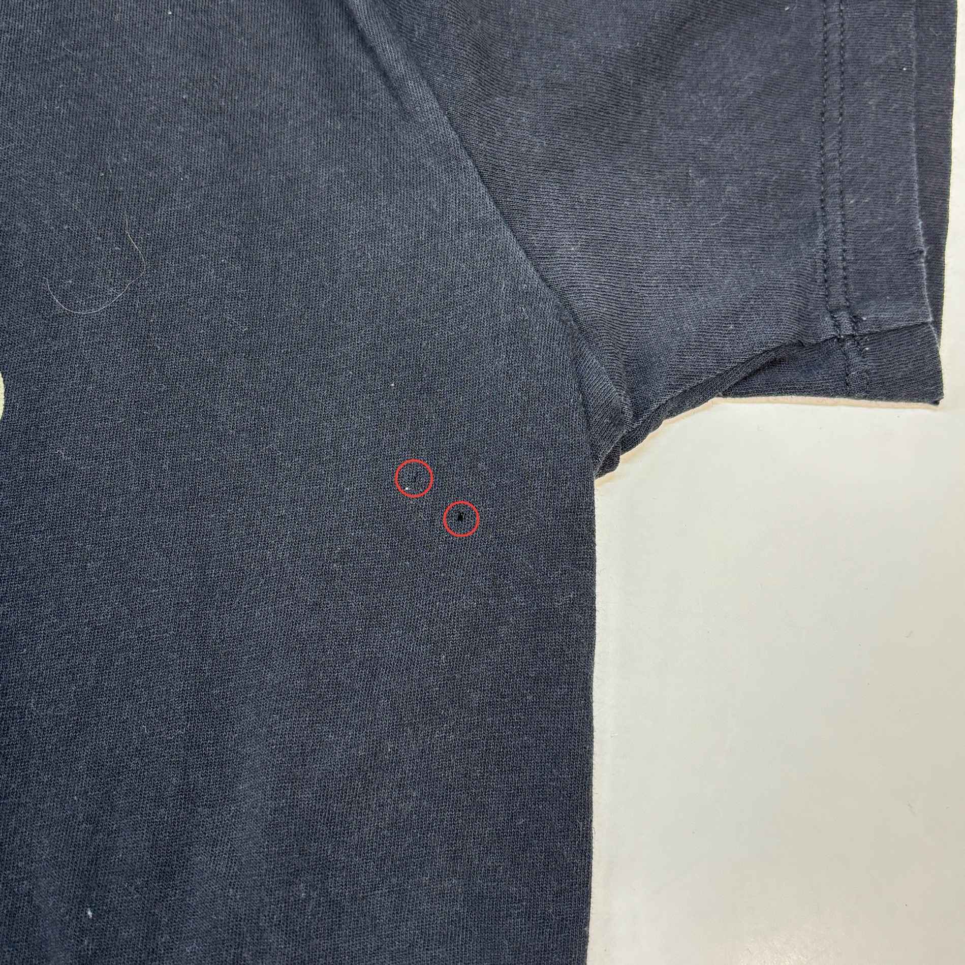 Men's Printed Logo T-Shirt Black Size M