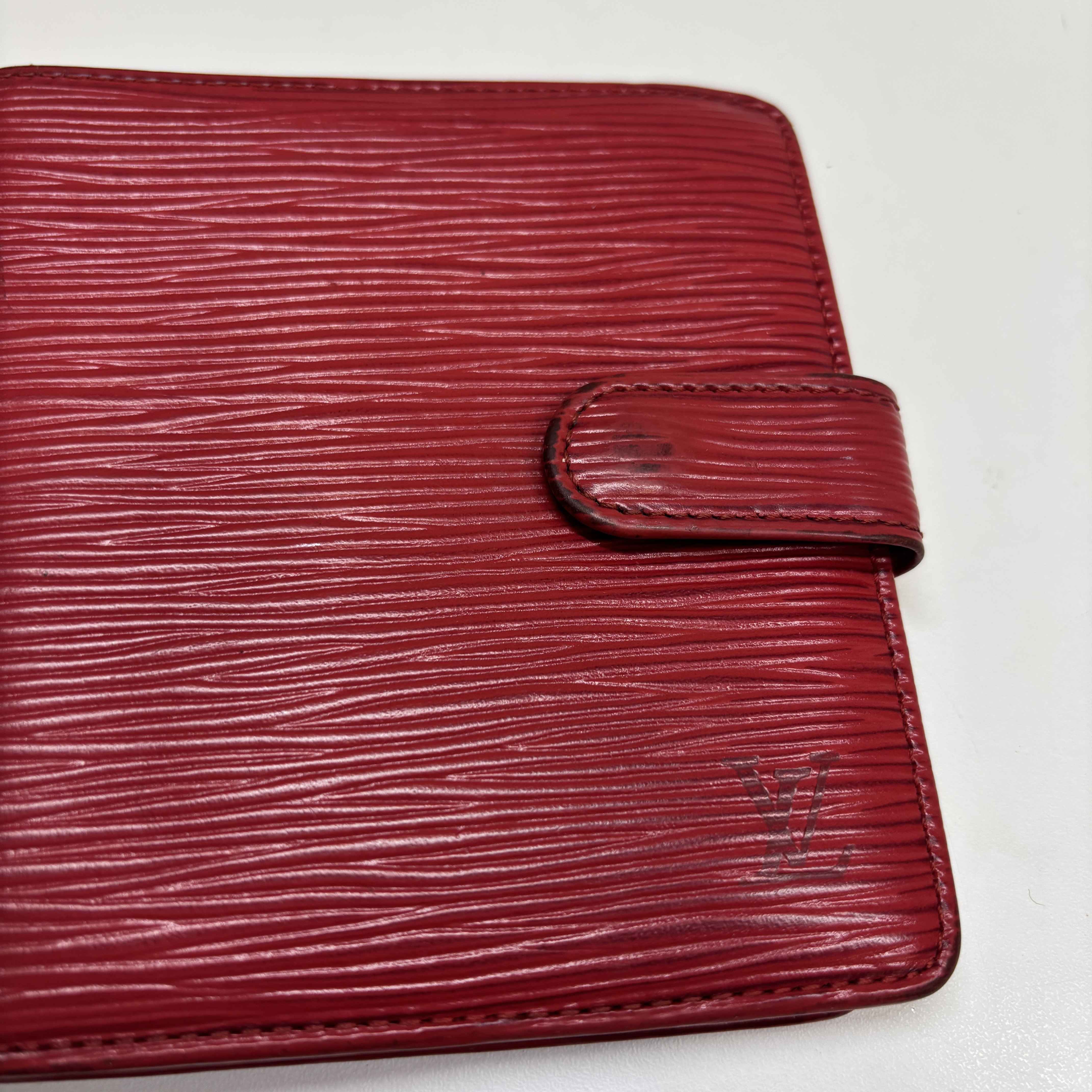 Women's Epi Logo Wallet Red