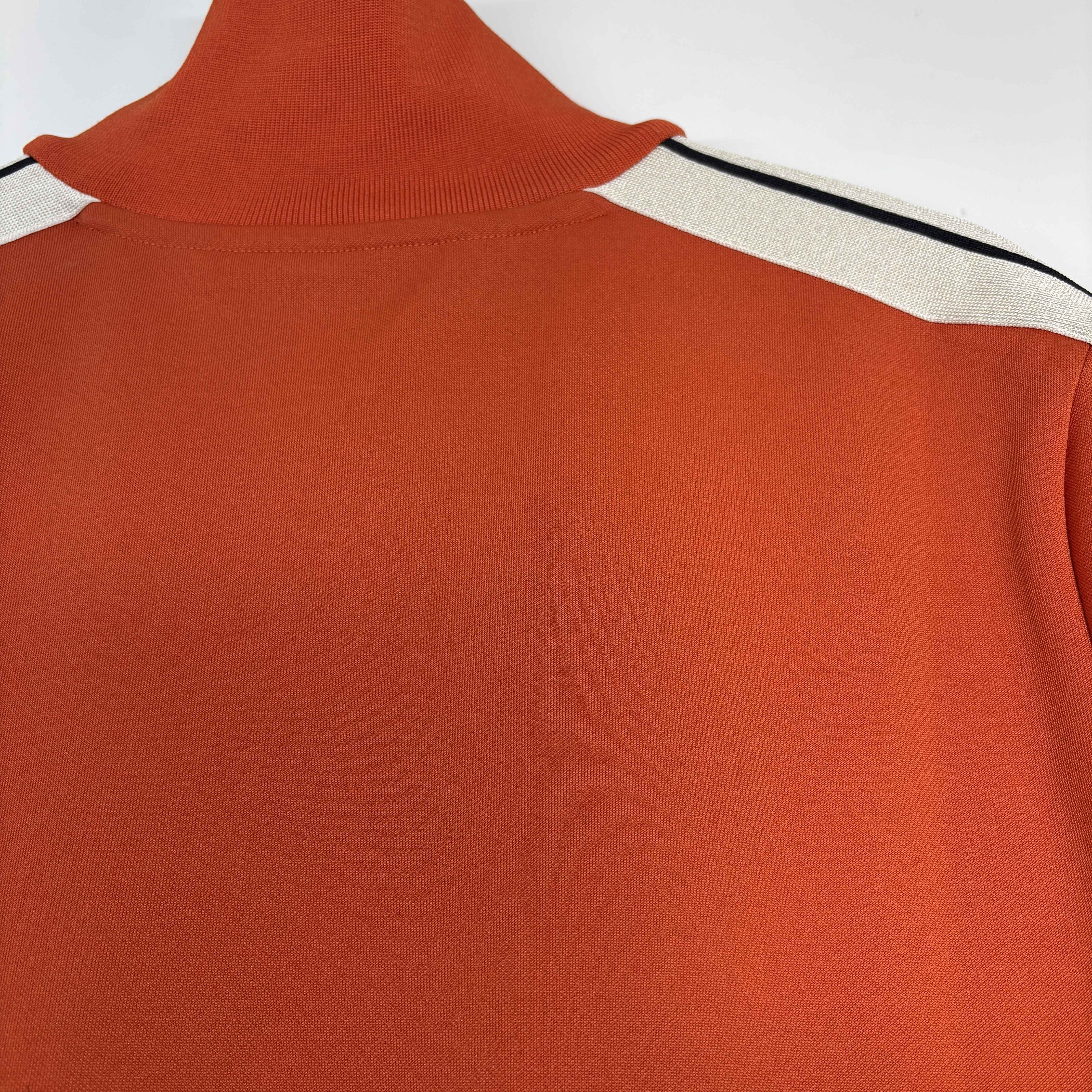 Men's Logo Track Jacket Orange Size M