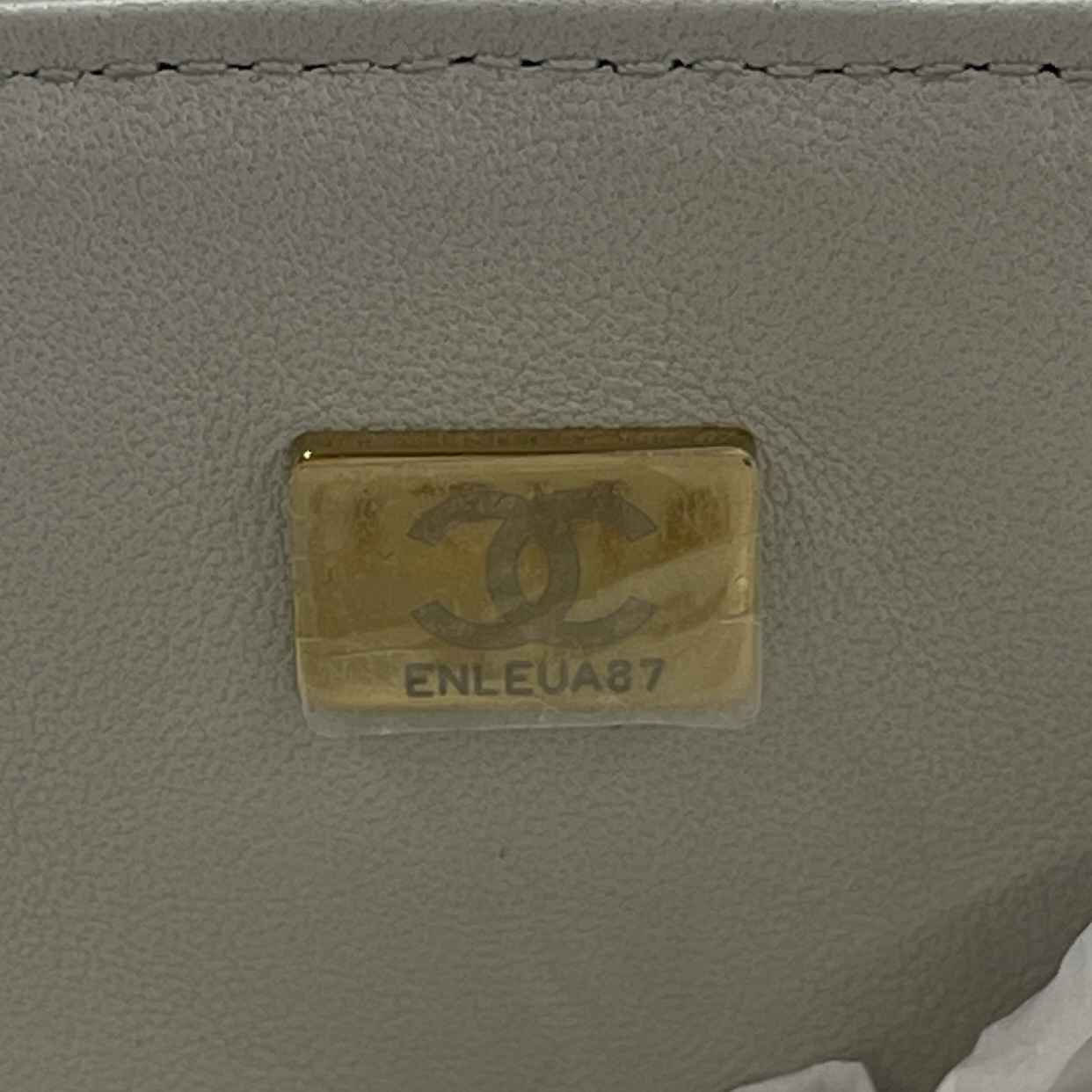 Women's Cc Lambskin Quilted Bag Grey